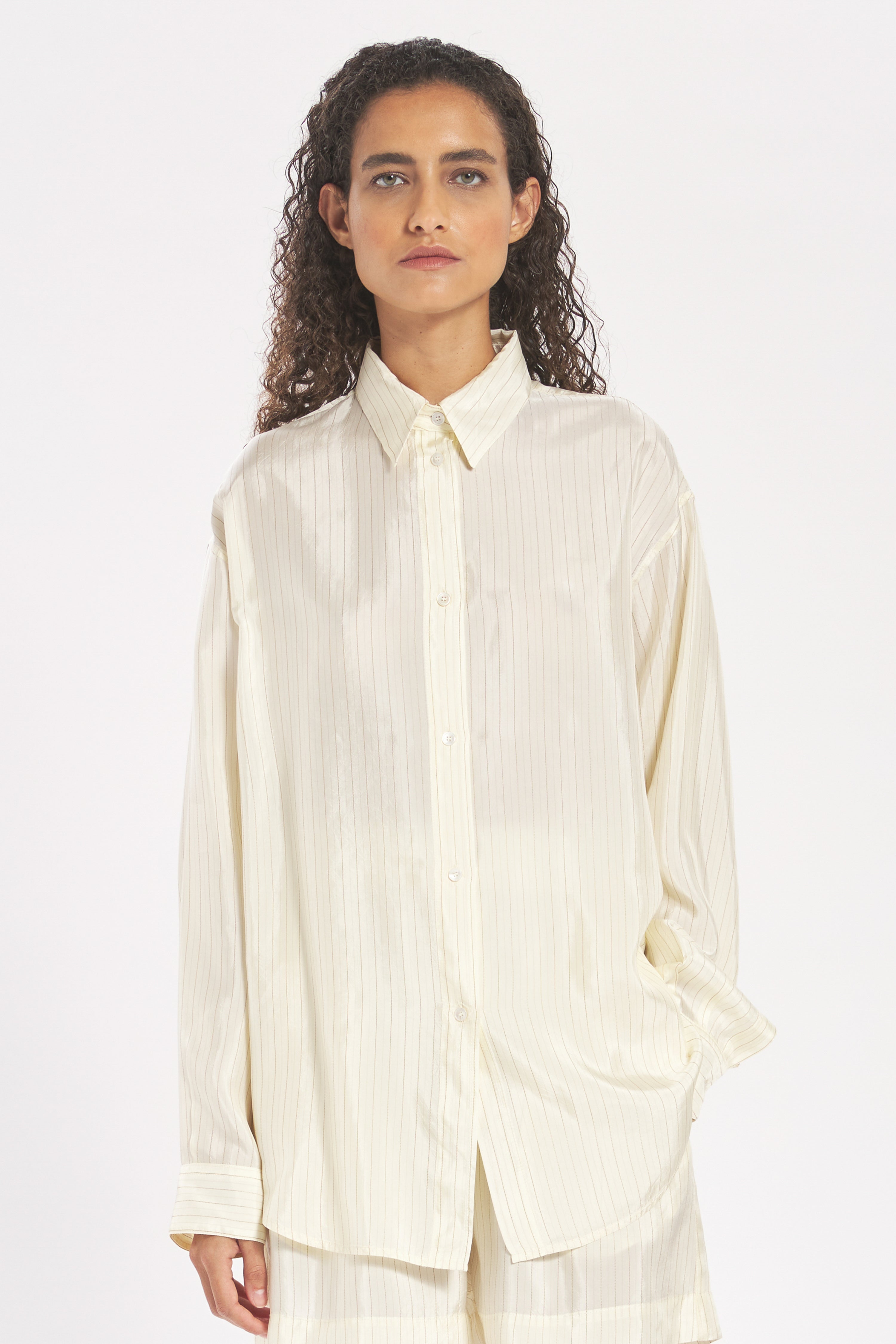 Camicia Mimma Sbrissa Cammello