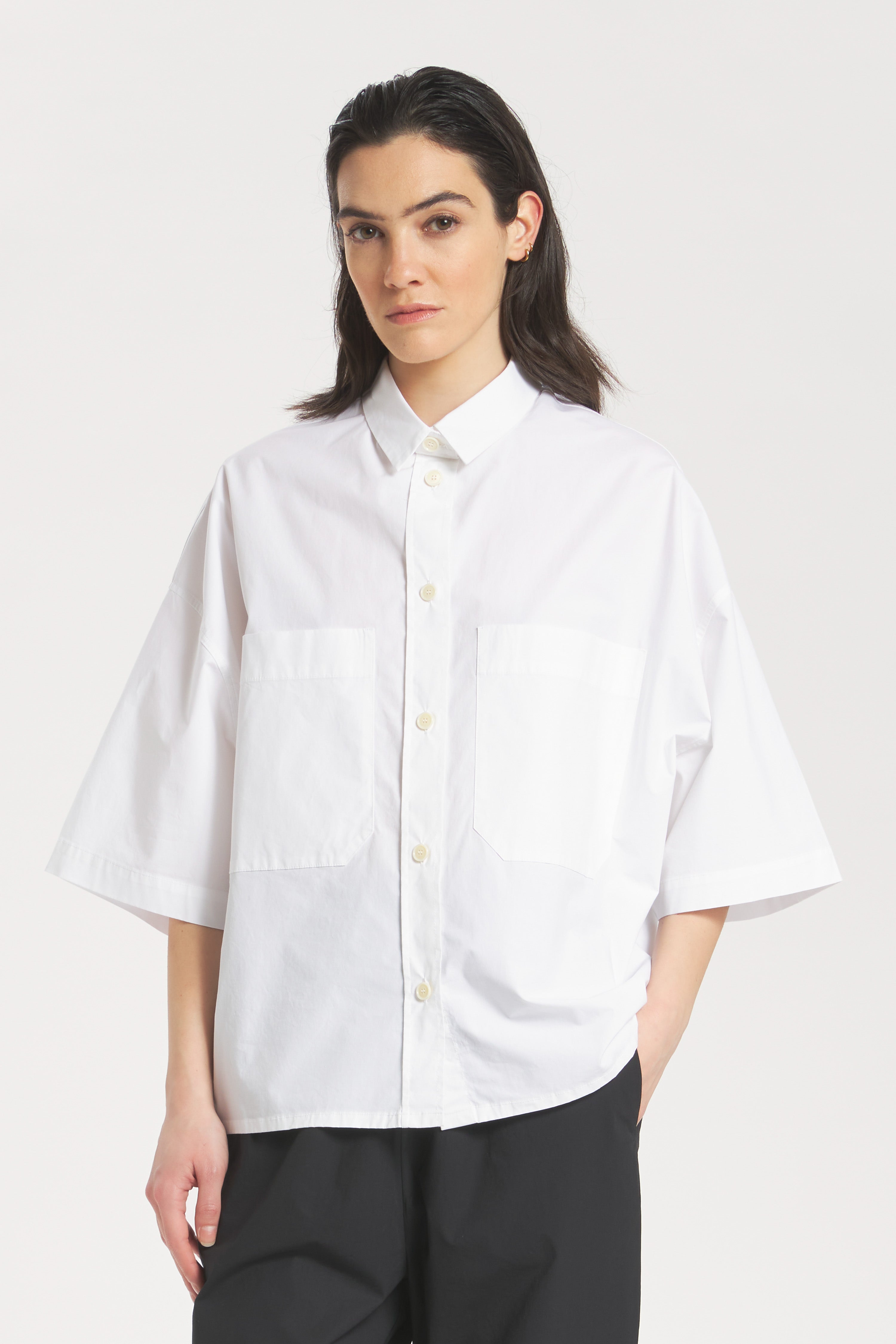 Shirt Priscilla Vion Bianco