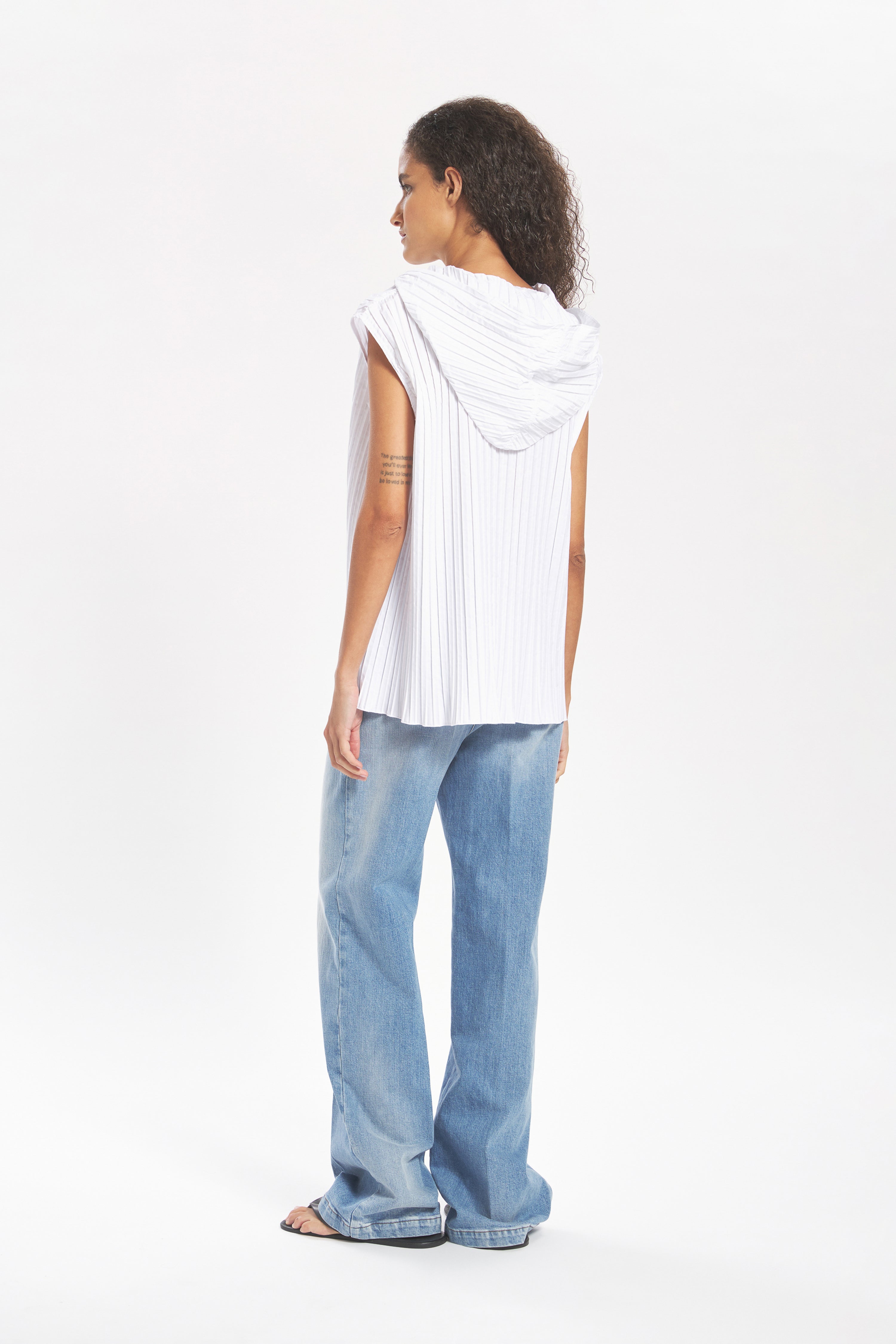 Shirt Manta Plico Bianco