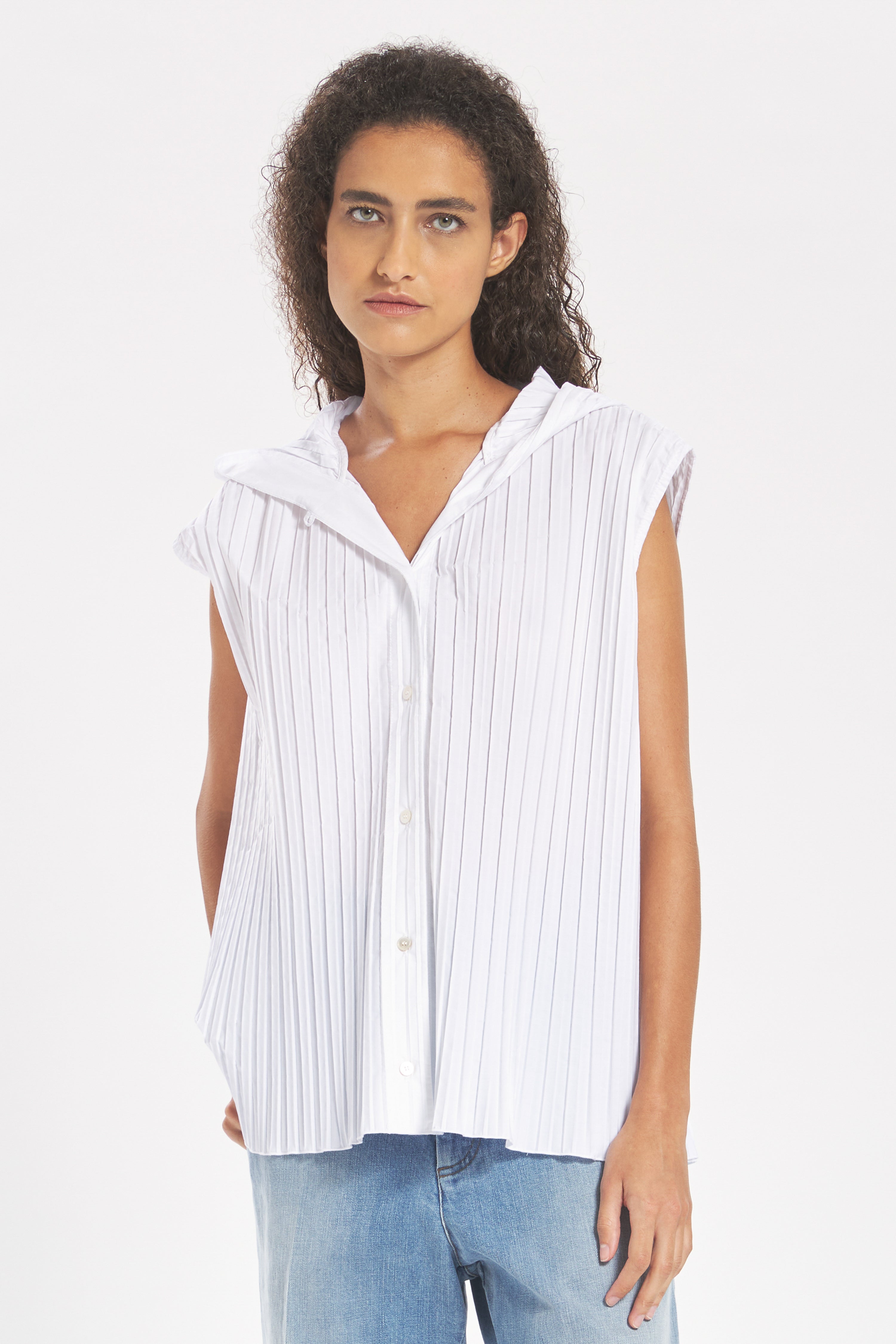 Shirt Manta Plico Bianco