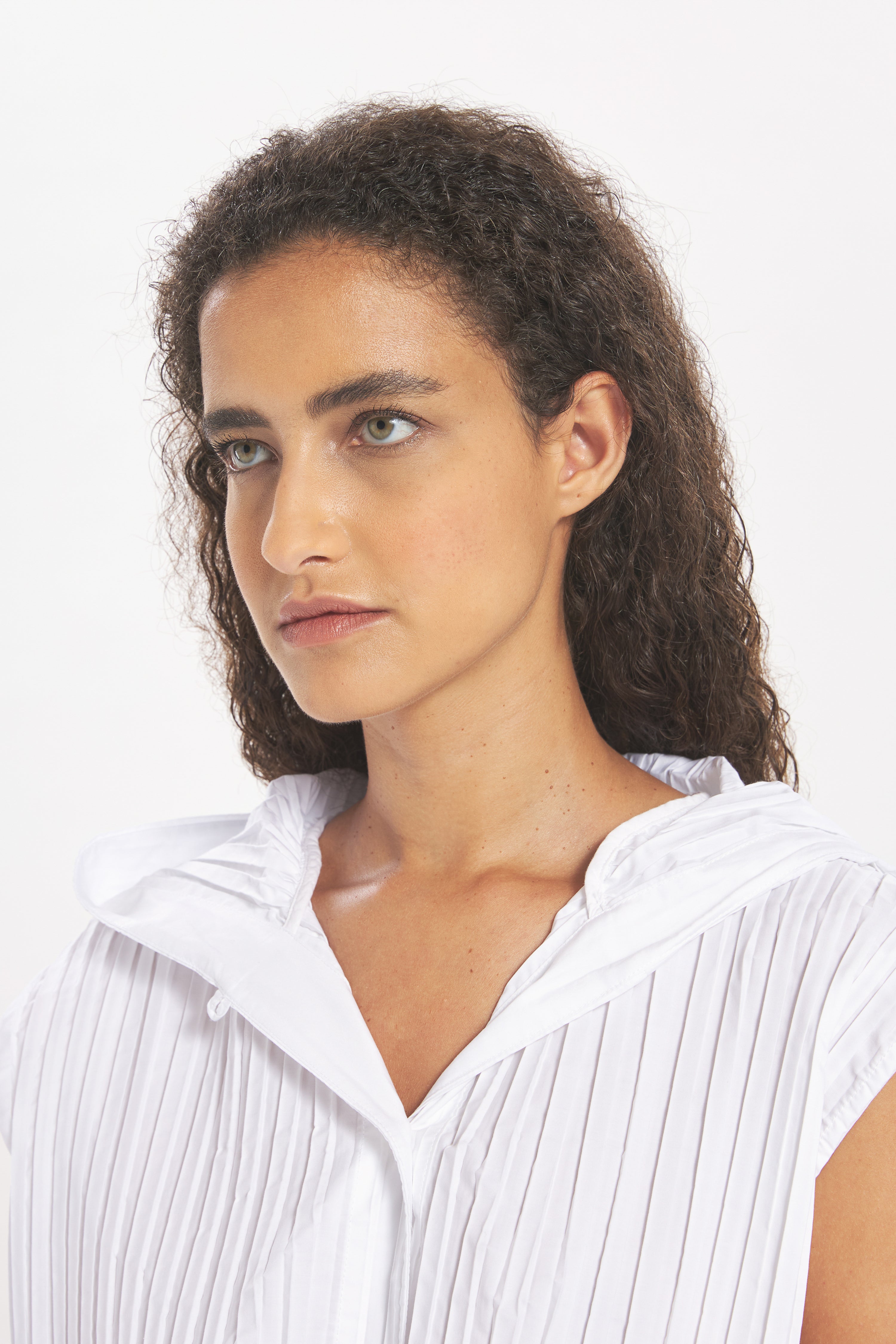 Shirt Manta Plico Bianco