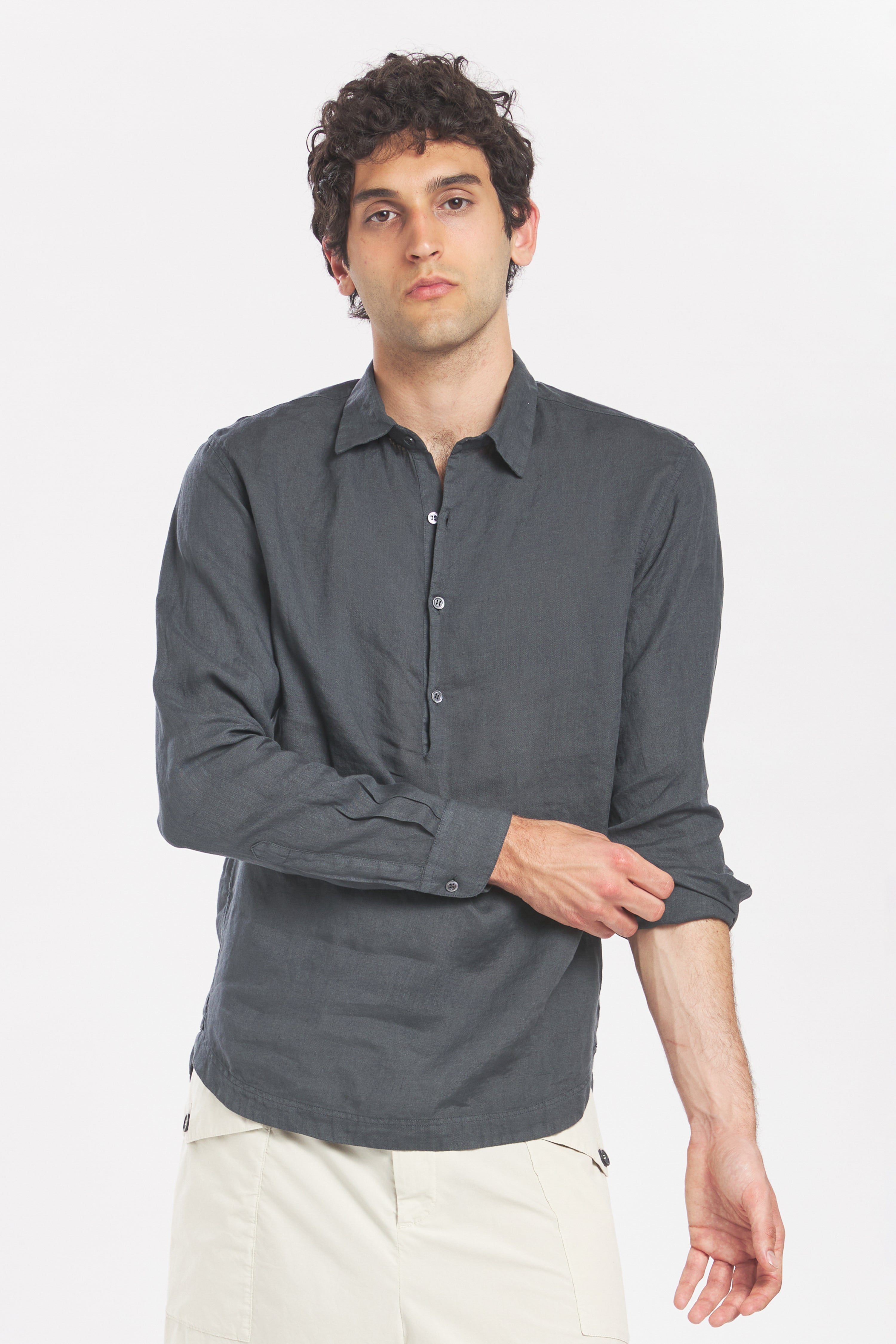 Camicia PavanS Telino Piombo