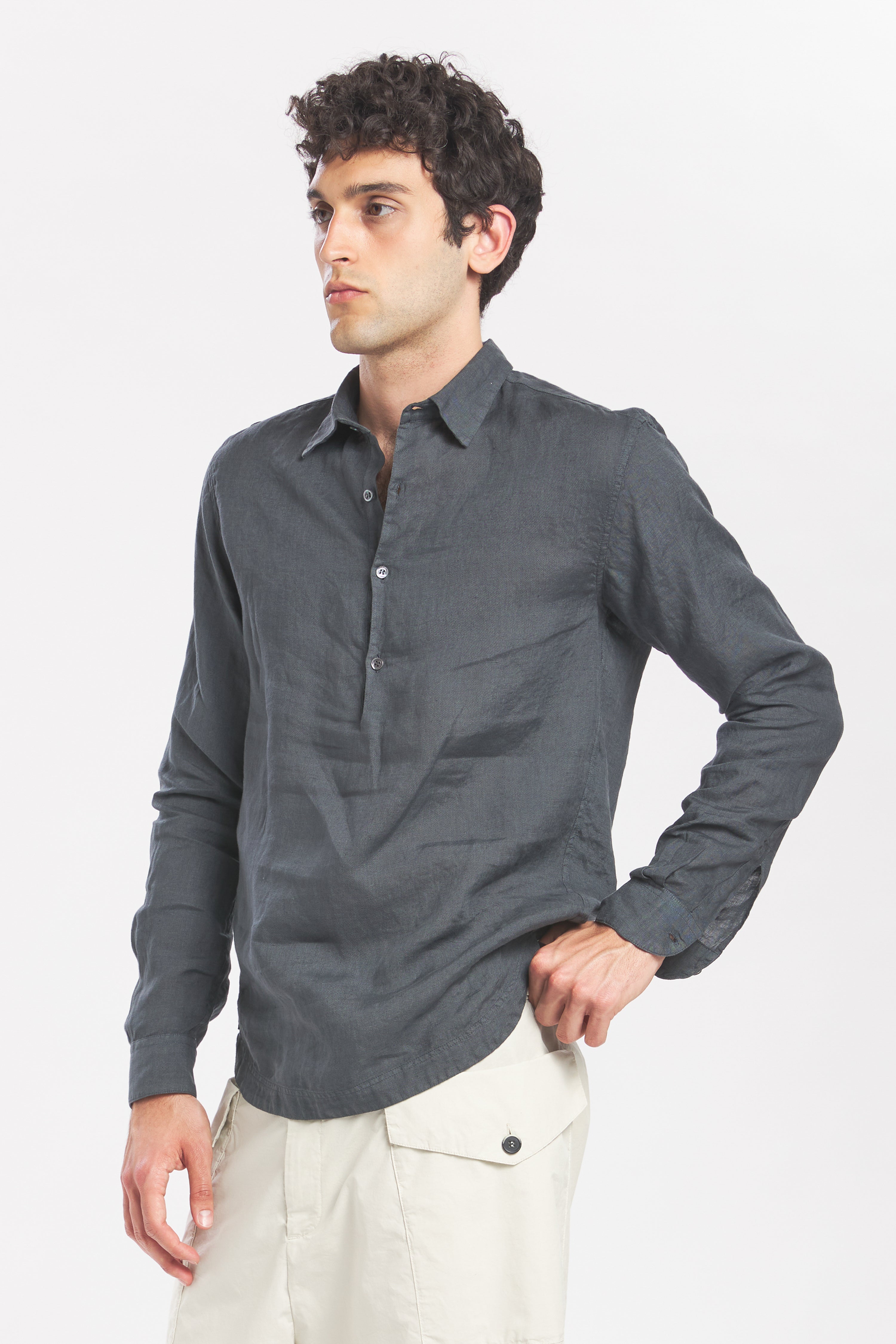 Camicia PavanS Telino Piombo