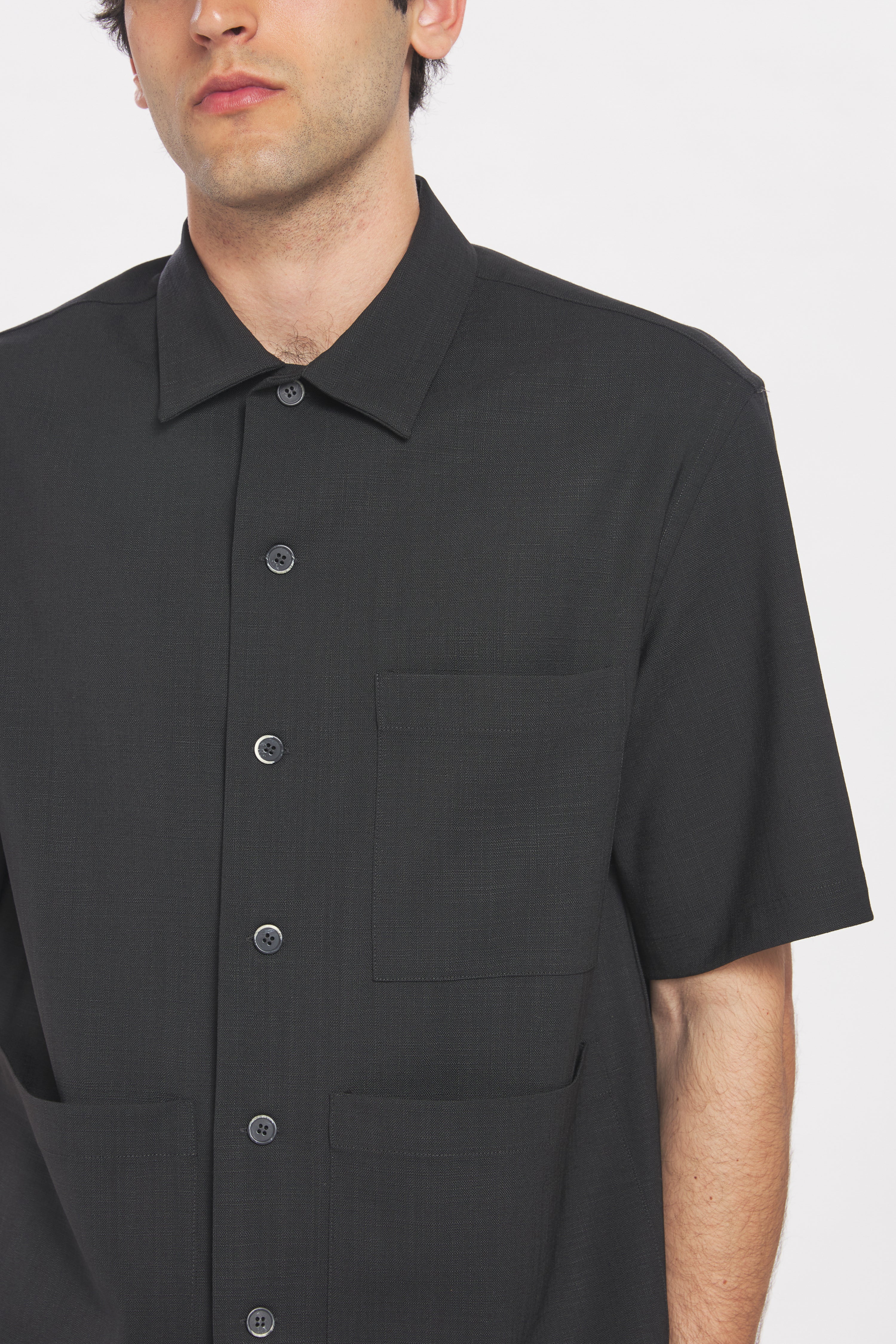 Camicia Donde Grana Nero
