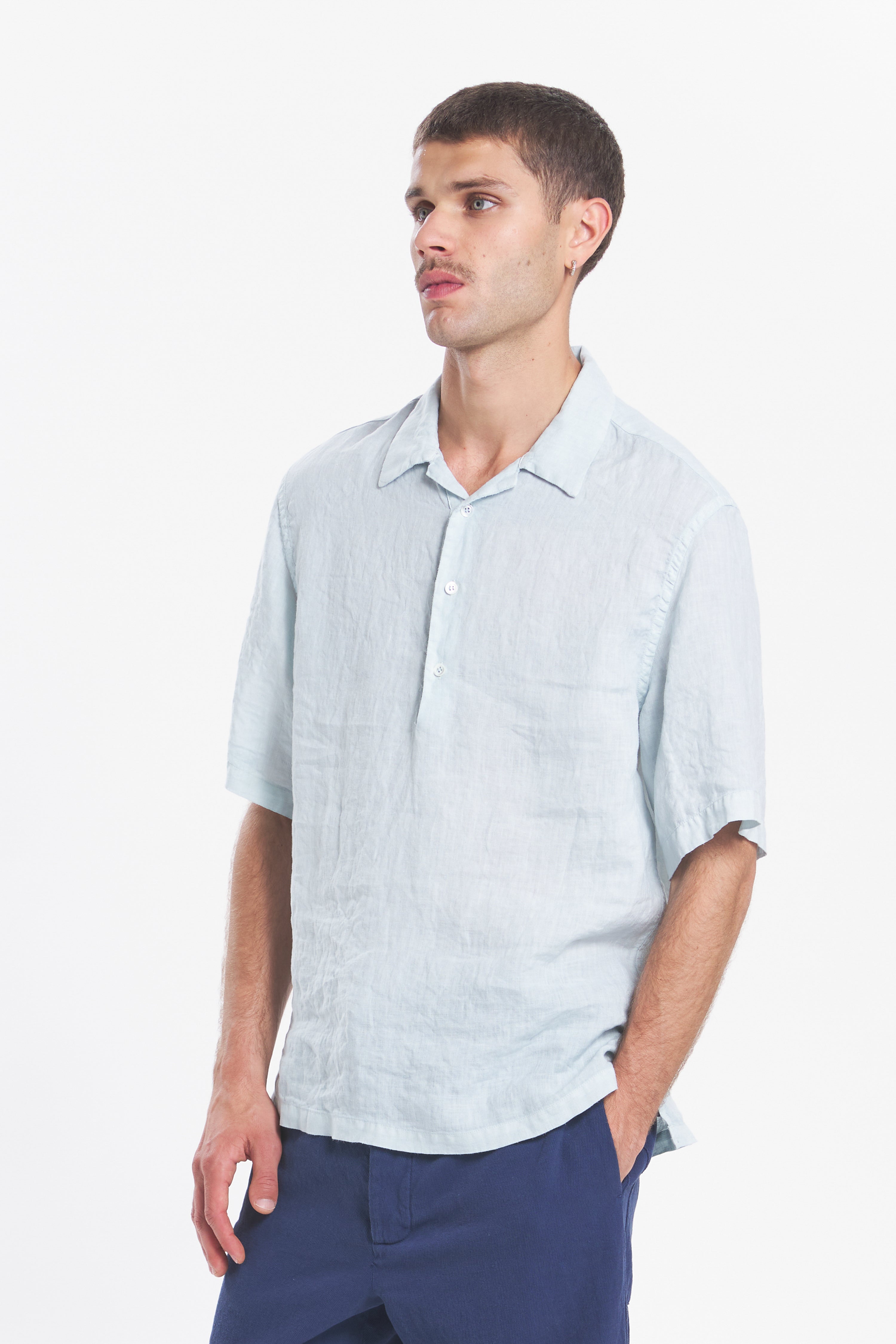 Camicia Mola Telino Cielo