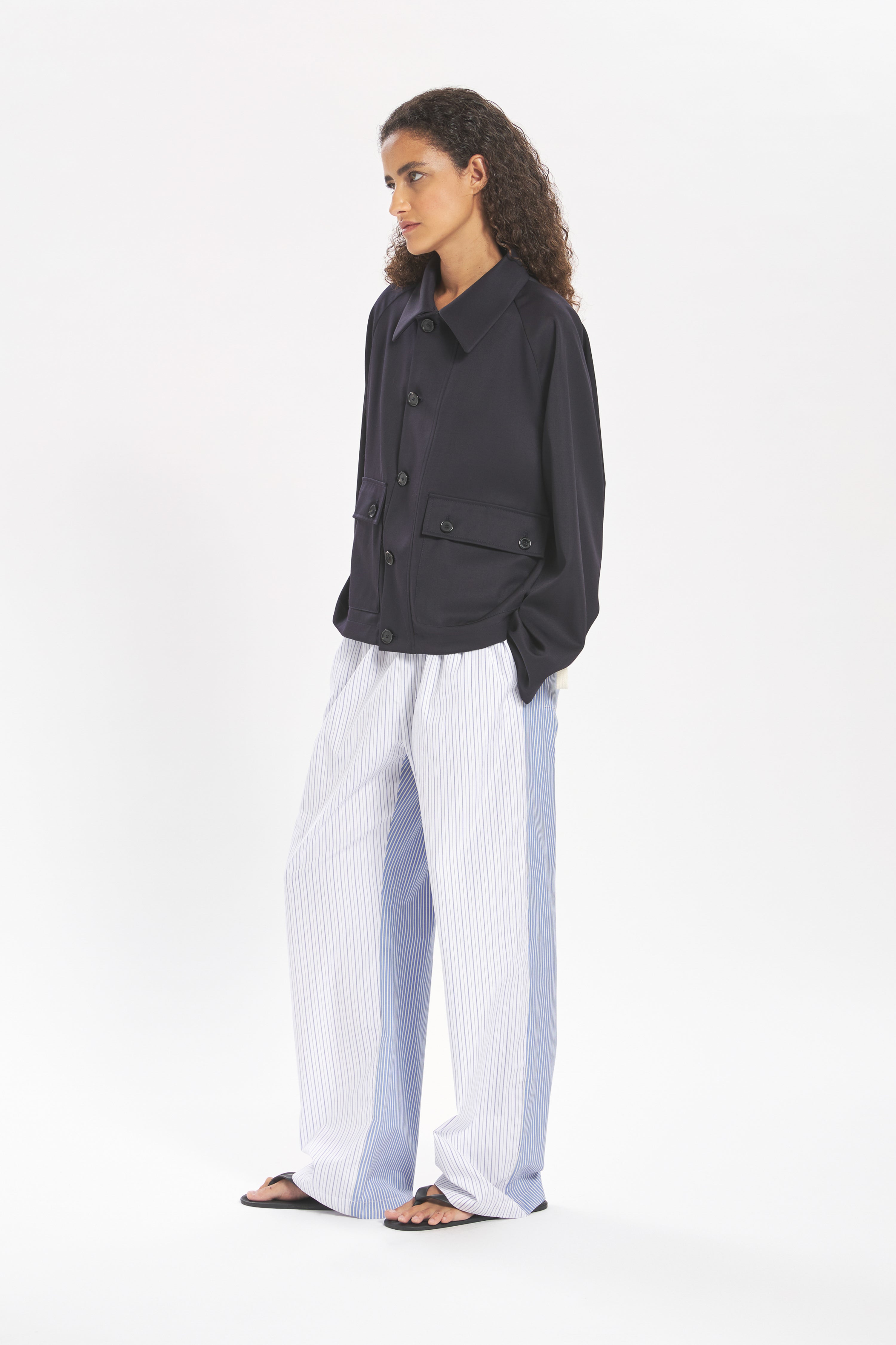 Coat Aria Semper Navy