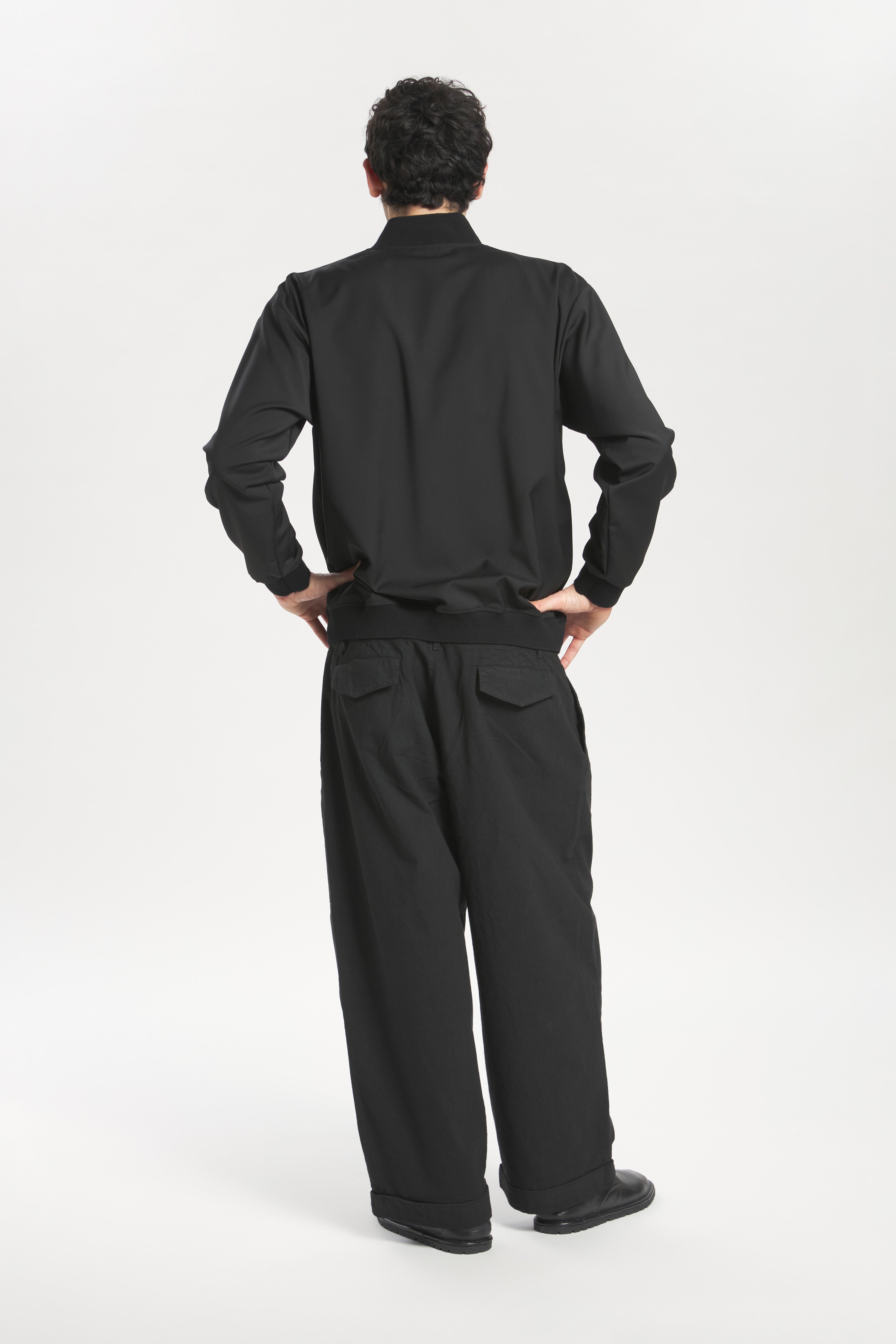 Coat Gabier Tropical Nero