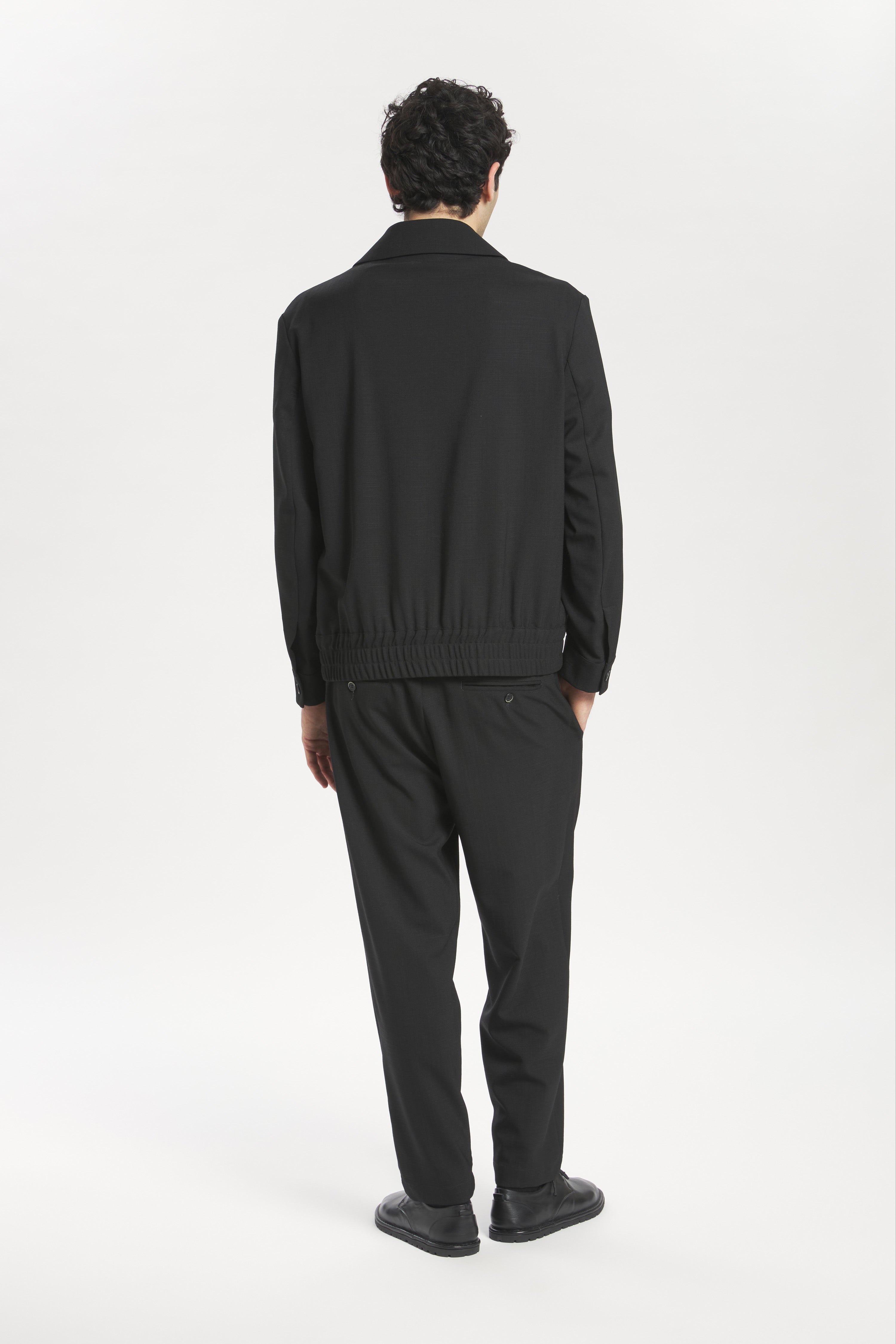 Bomber Tibio Grana Nero