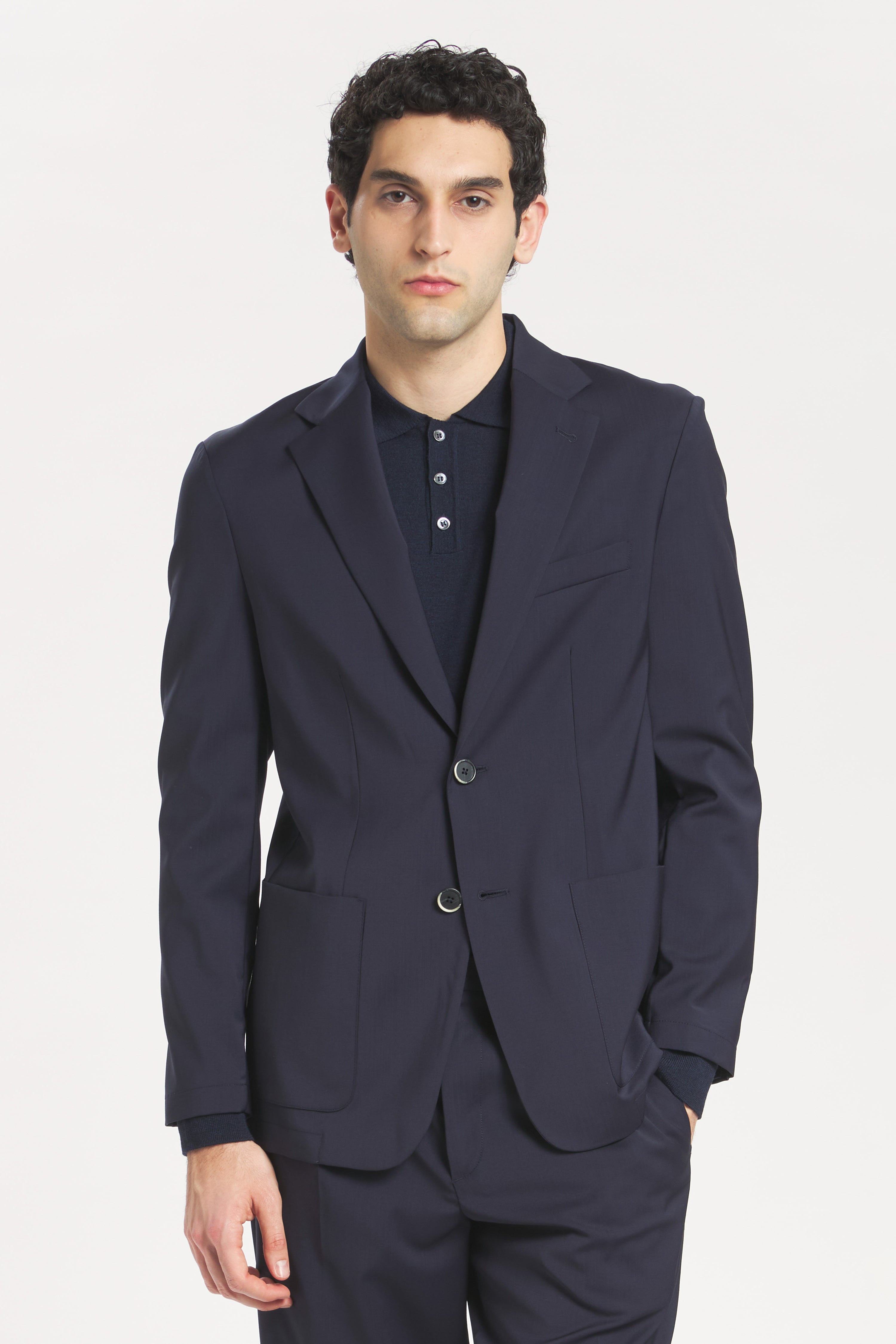 Giacca Borgo Tropical Navy