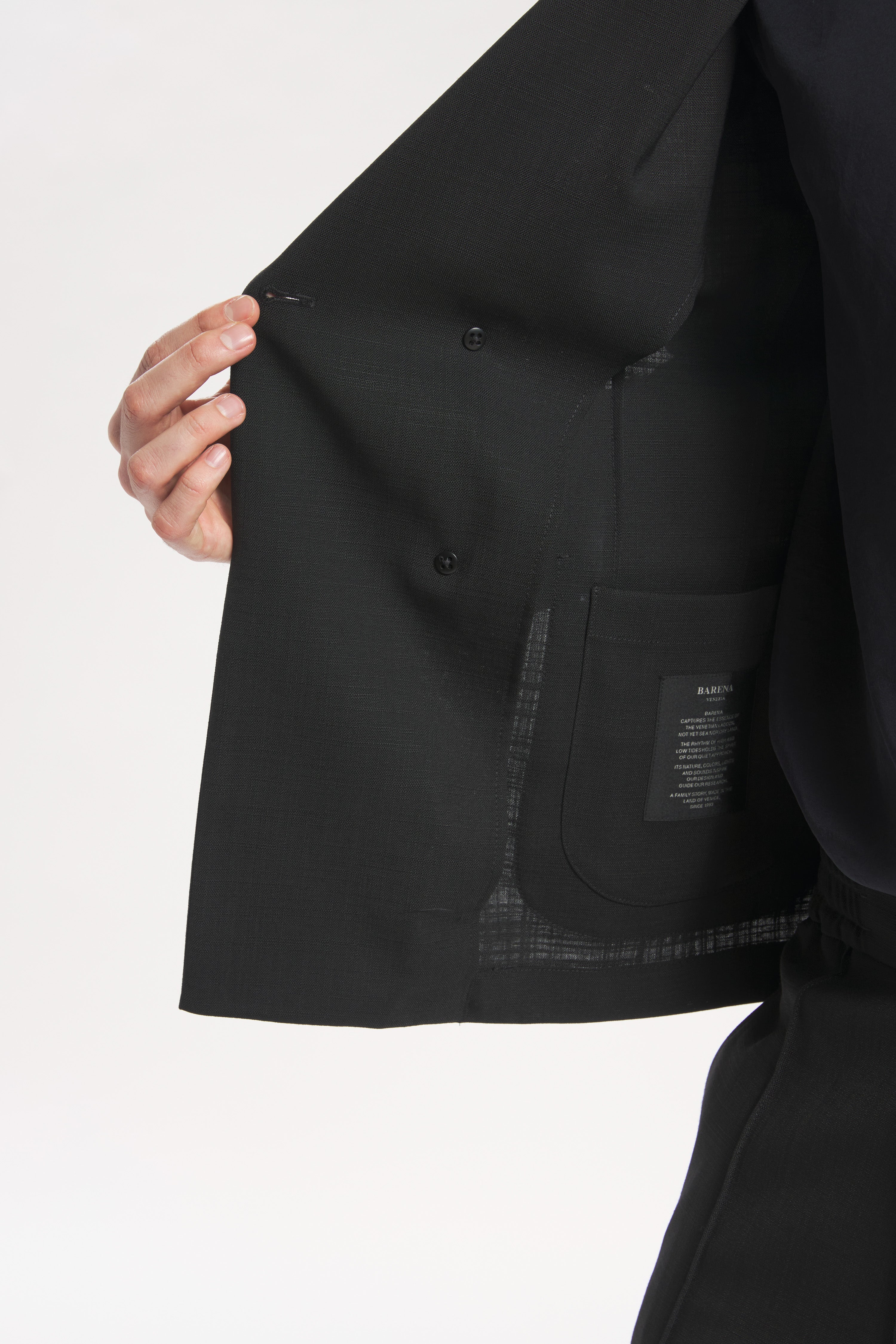 Jacket Siroco Grana Nero