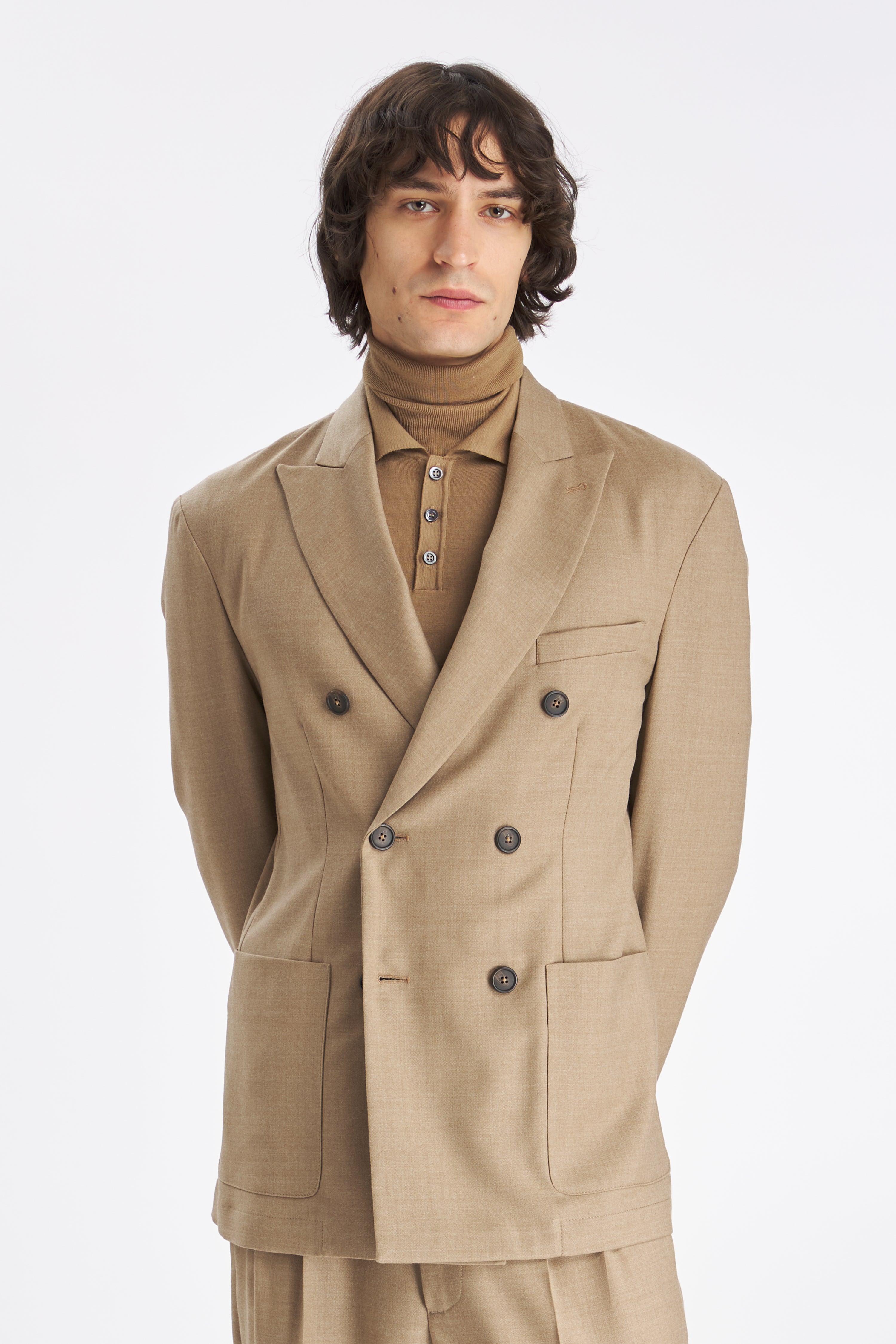 Giacca Doria Flan Camel