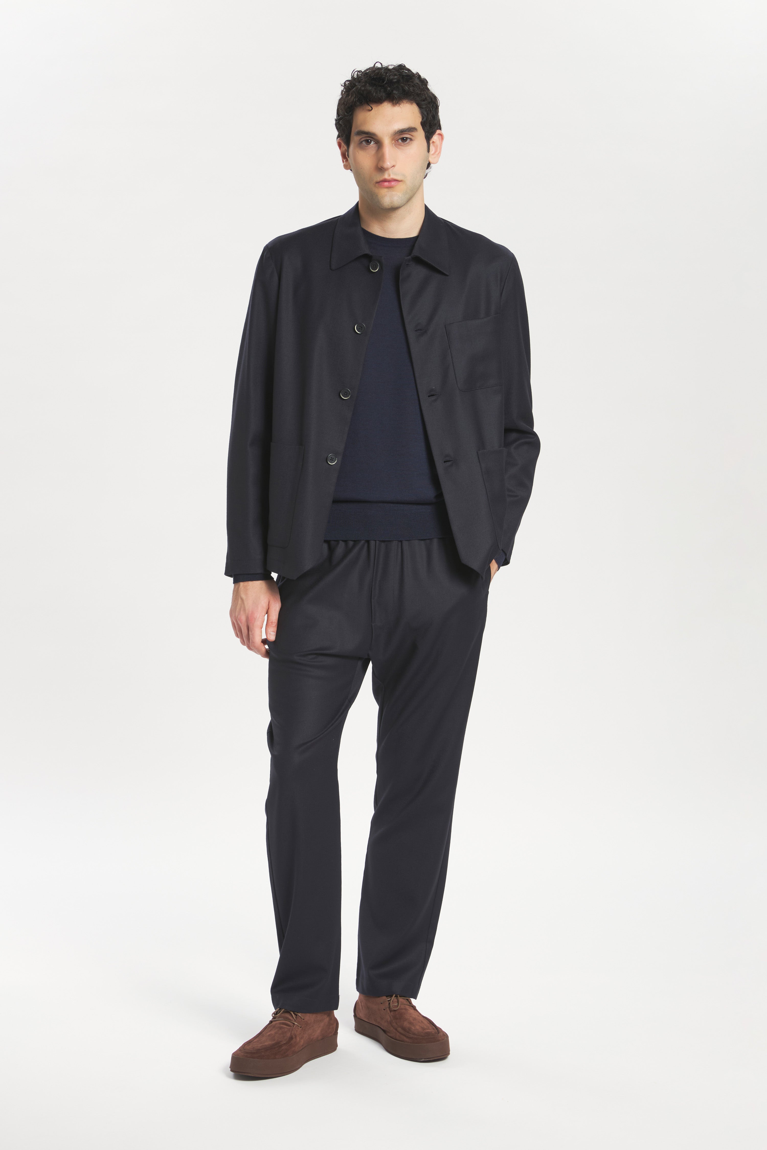 Overshirt Visal Flan Navy