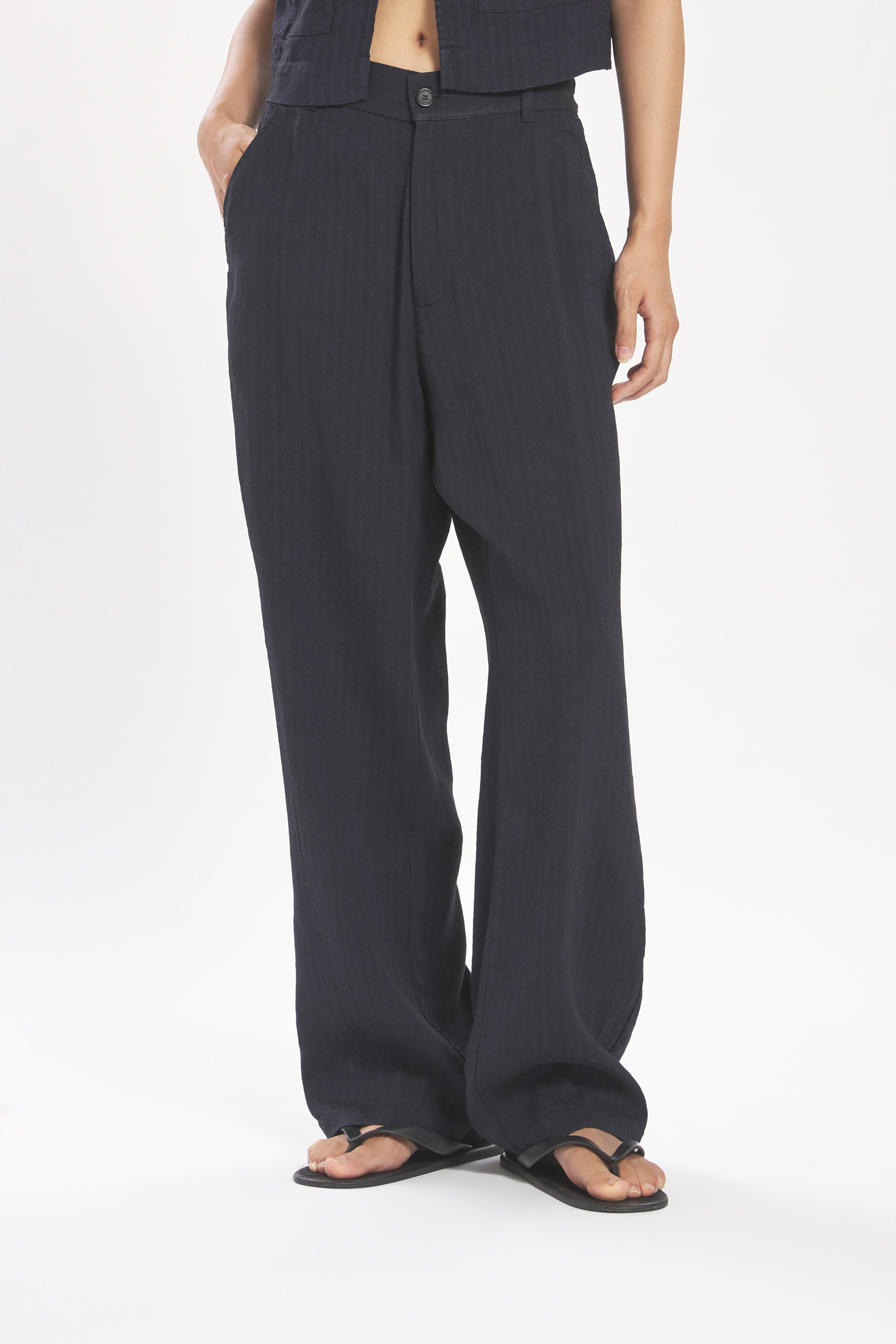 Trousers Ida Lisca Navy