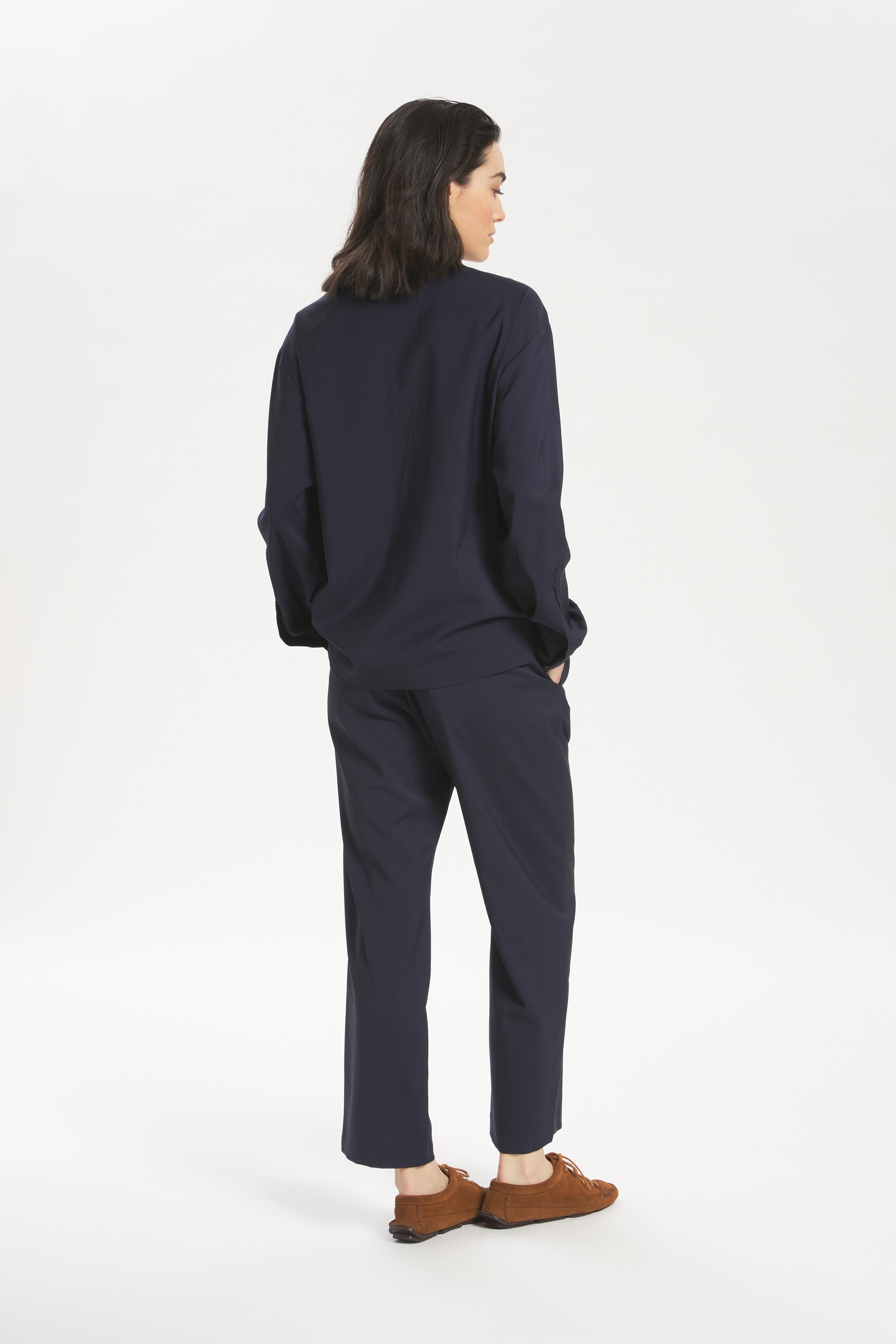 Trousers Alfonso Tropical Navy