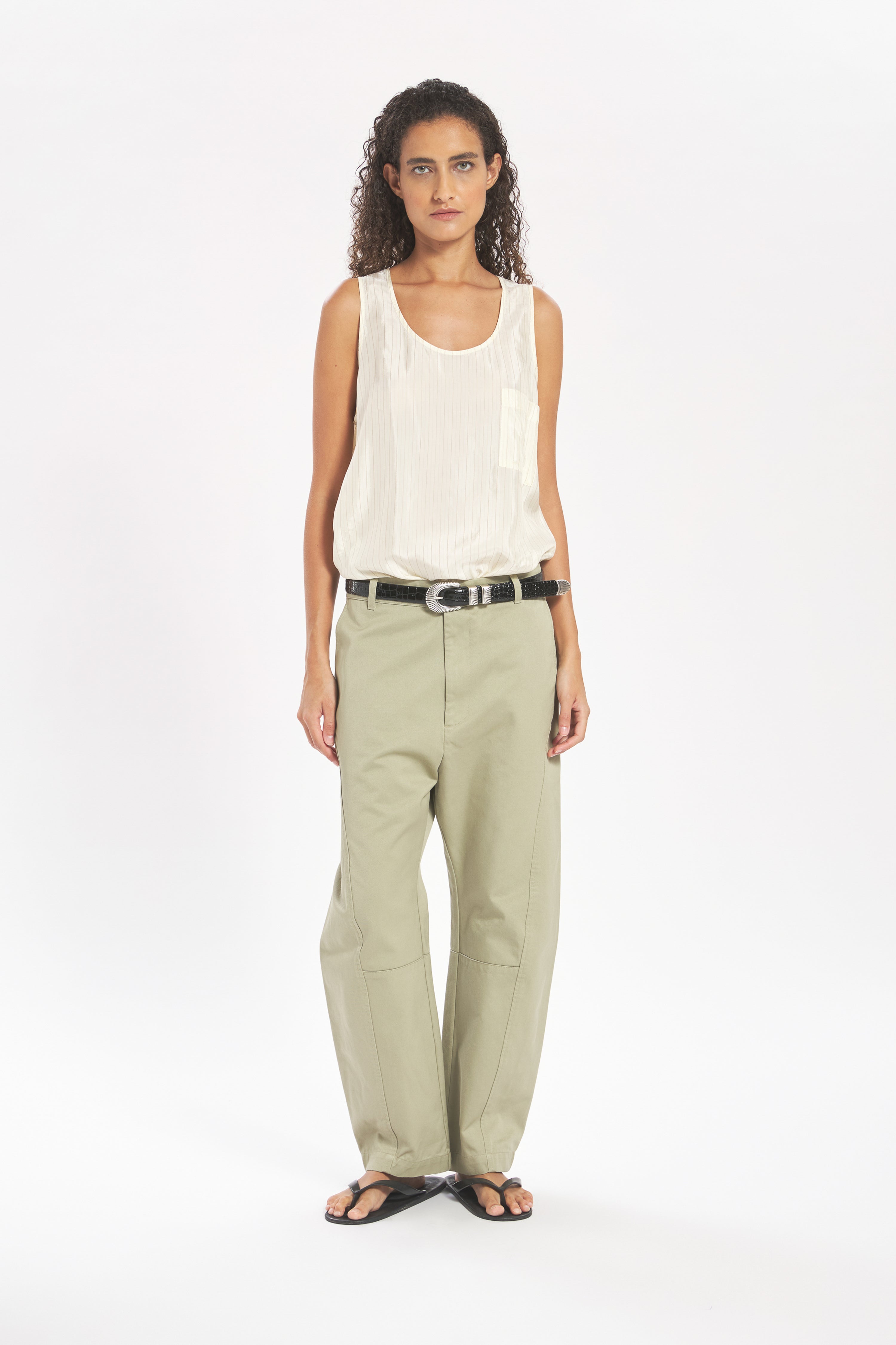 Pantalone Marietta Varotto Salvia