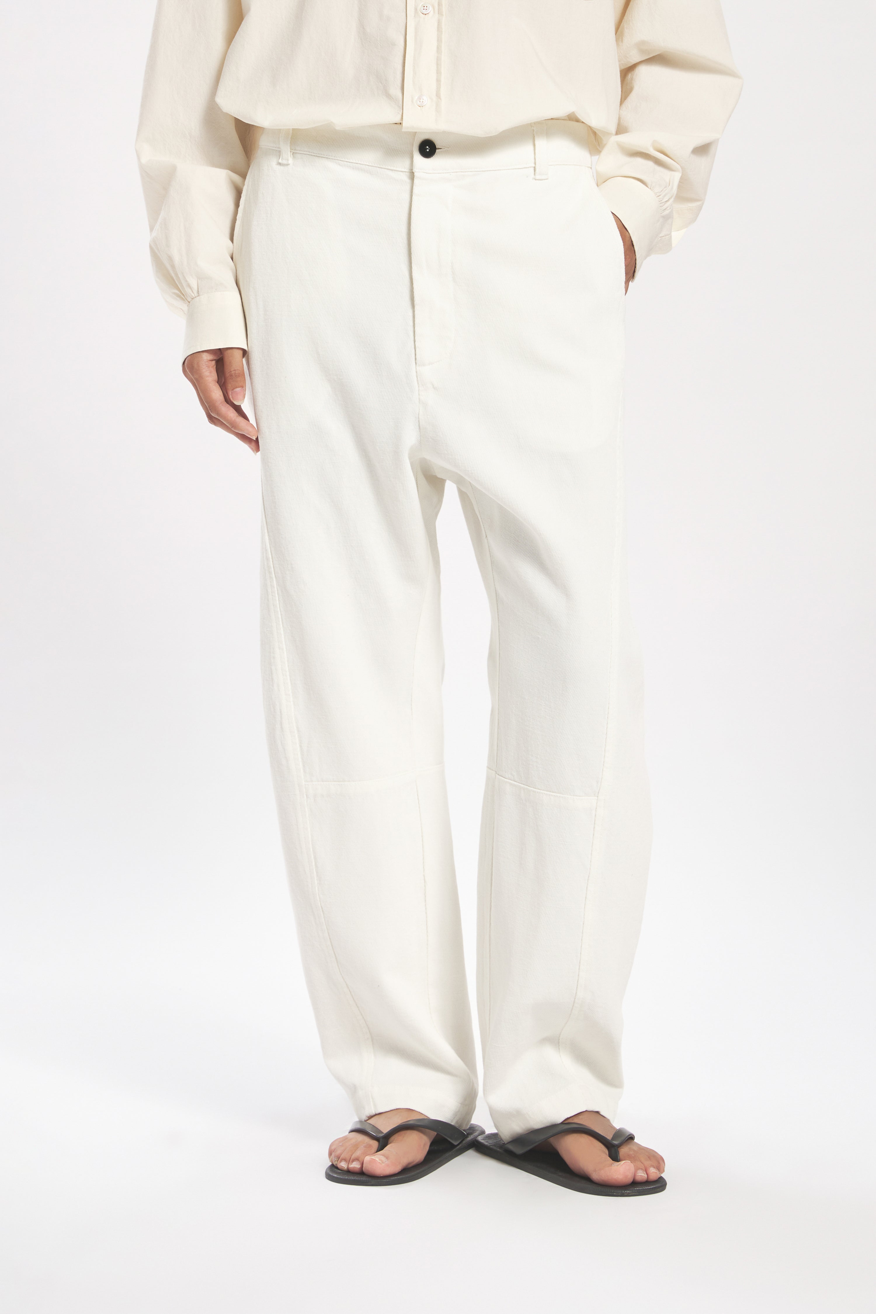 Pantalone Marietta Furian Bianco