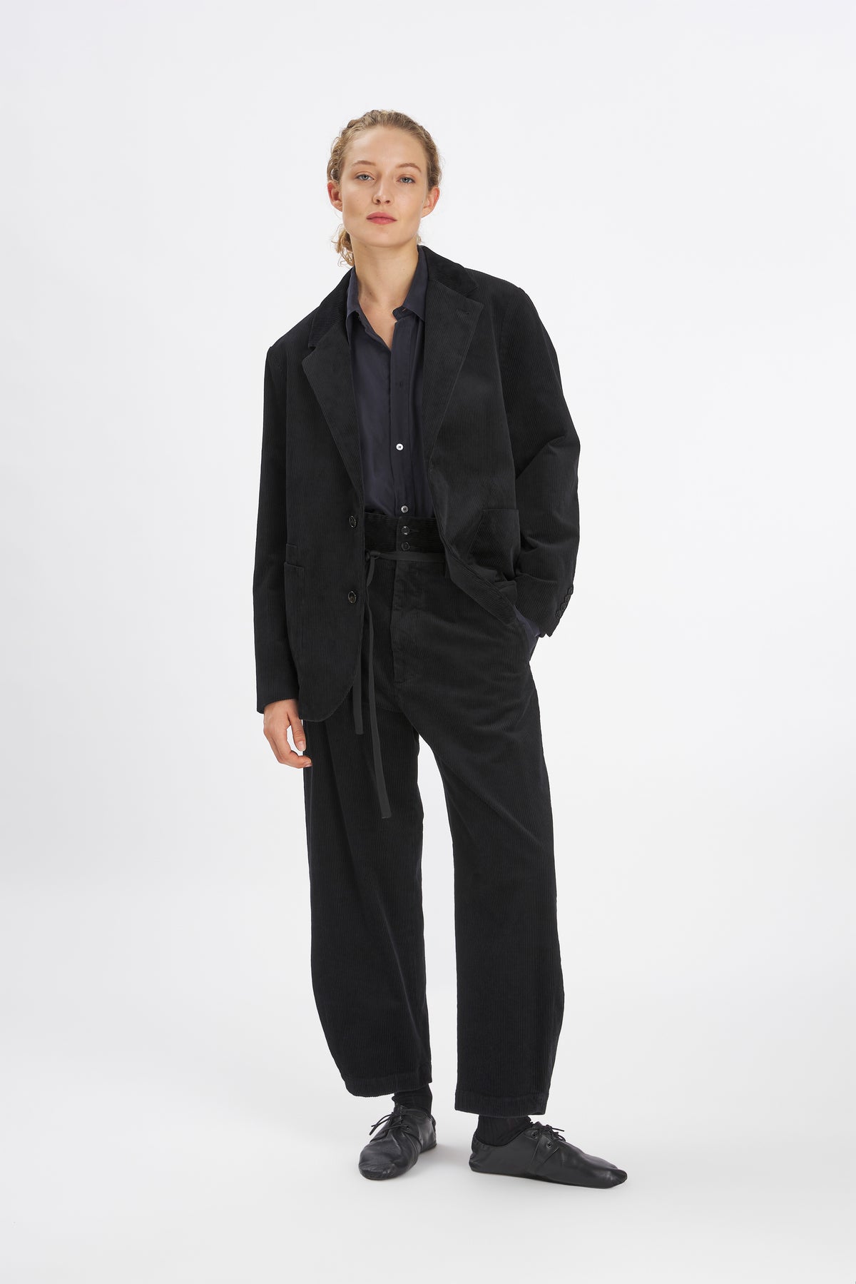 Pantalone Candiano Cinquecento Nero