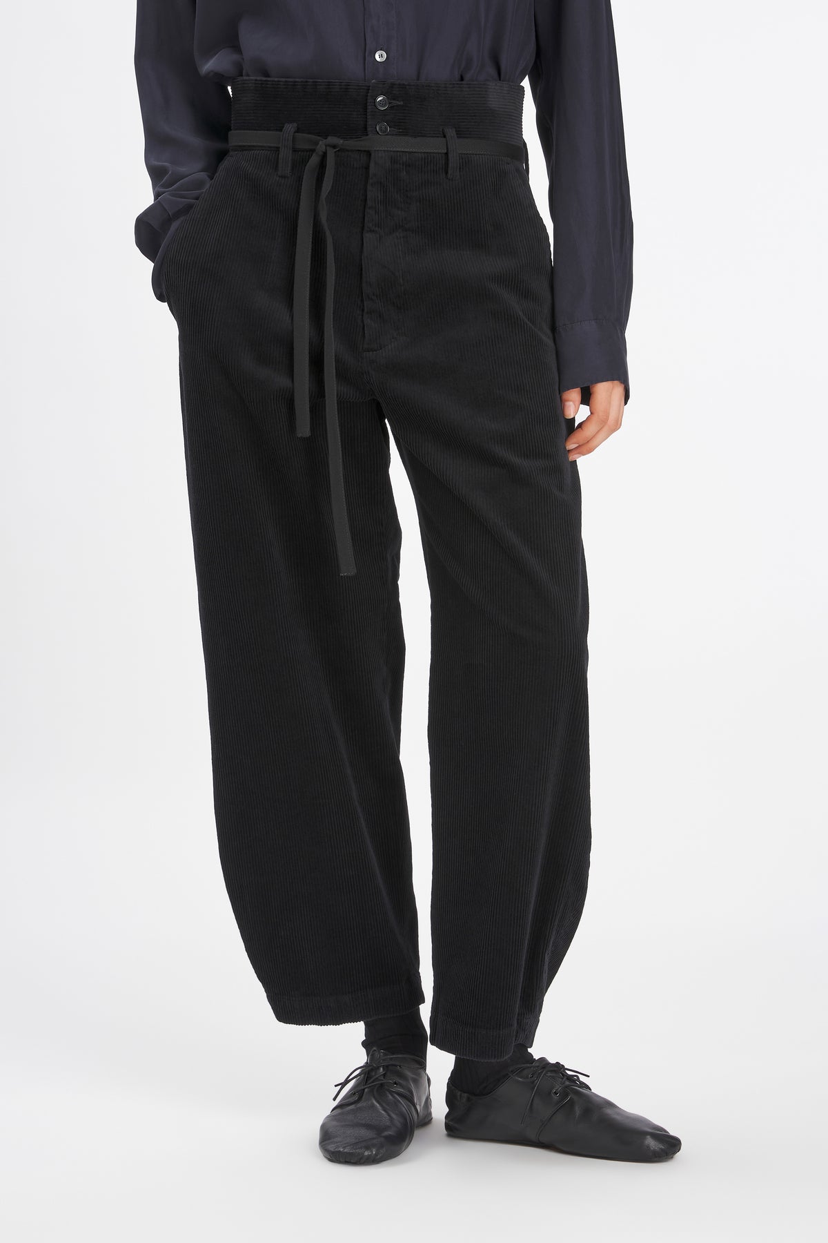 Pantalone Candiano Cinquecento Nero