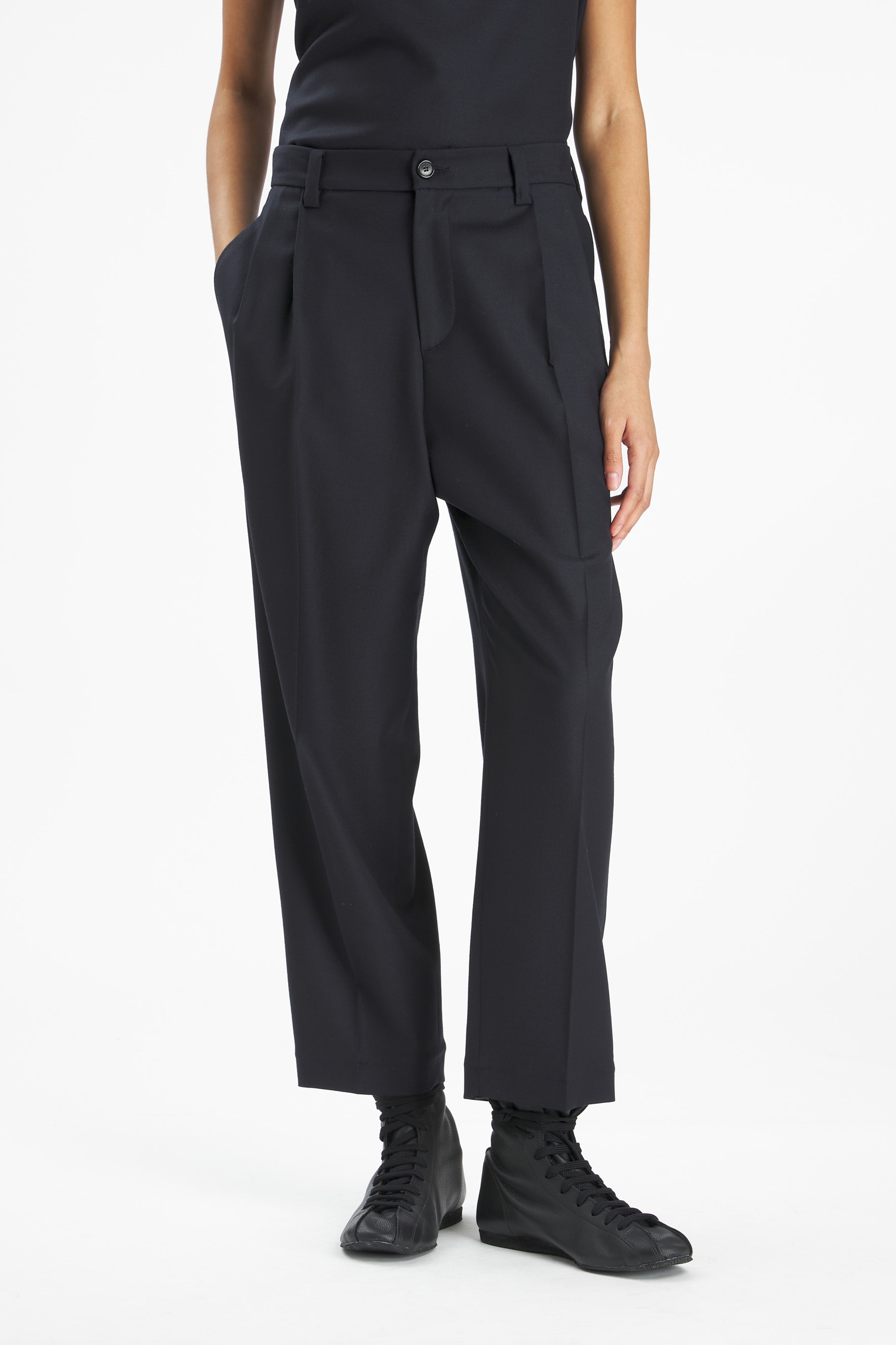 Trousers Roxanne Flan Navy