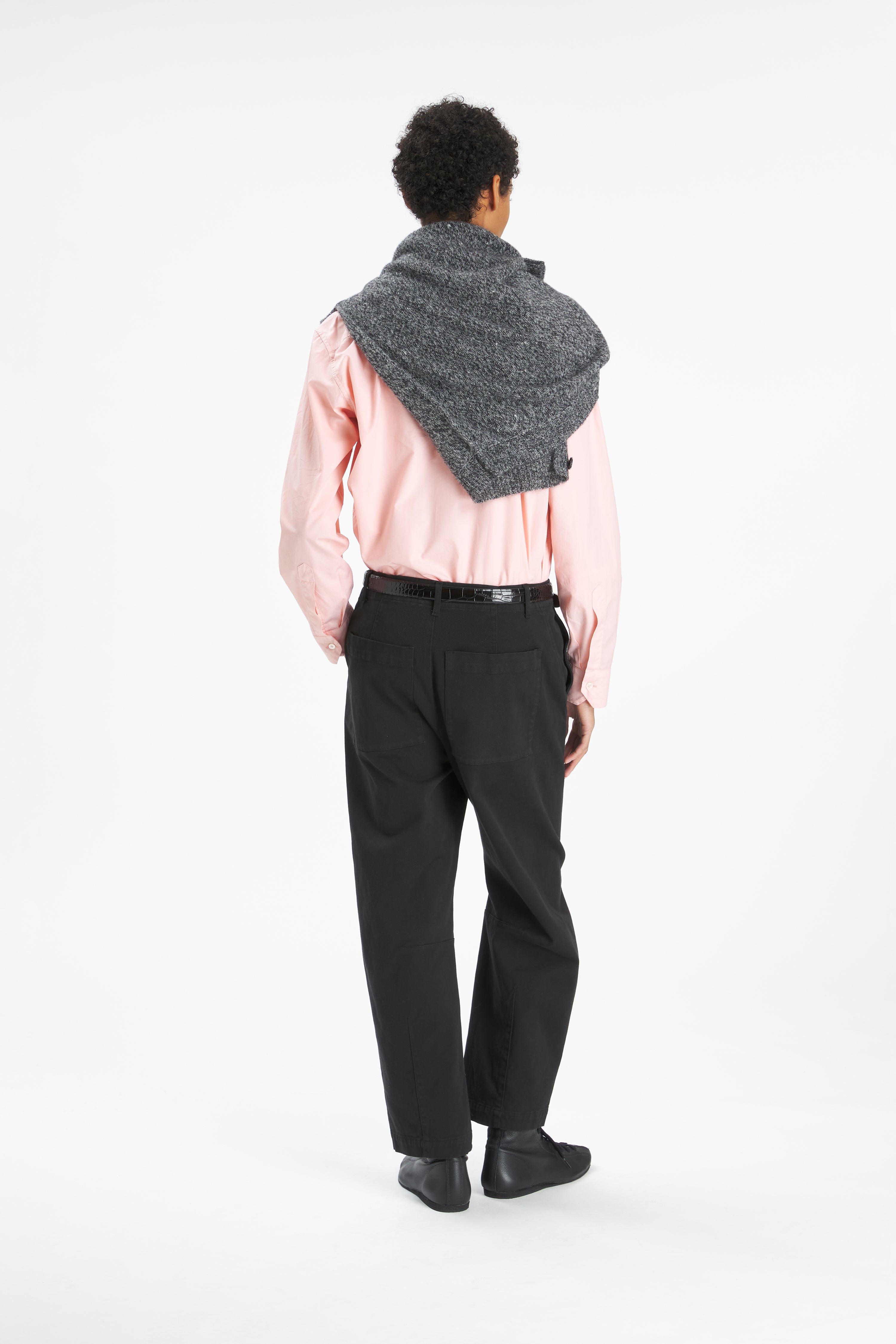 Trousers Marietta Mante Nero