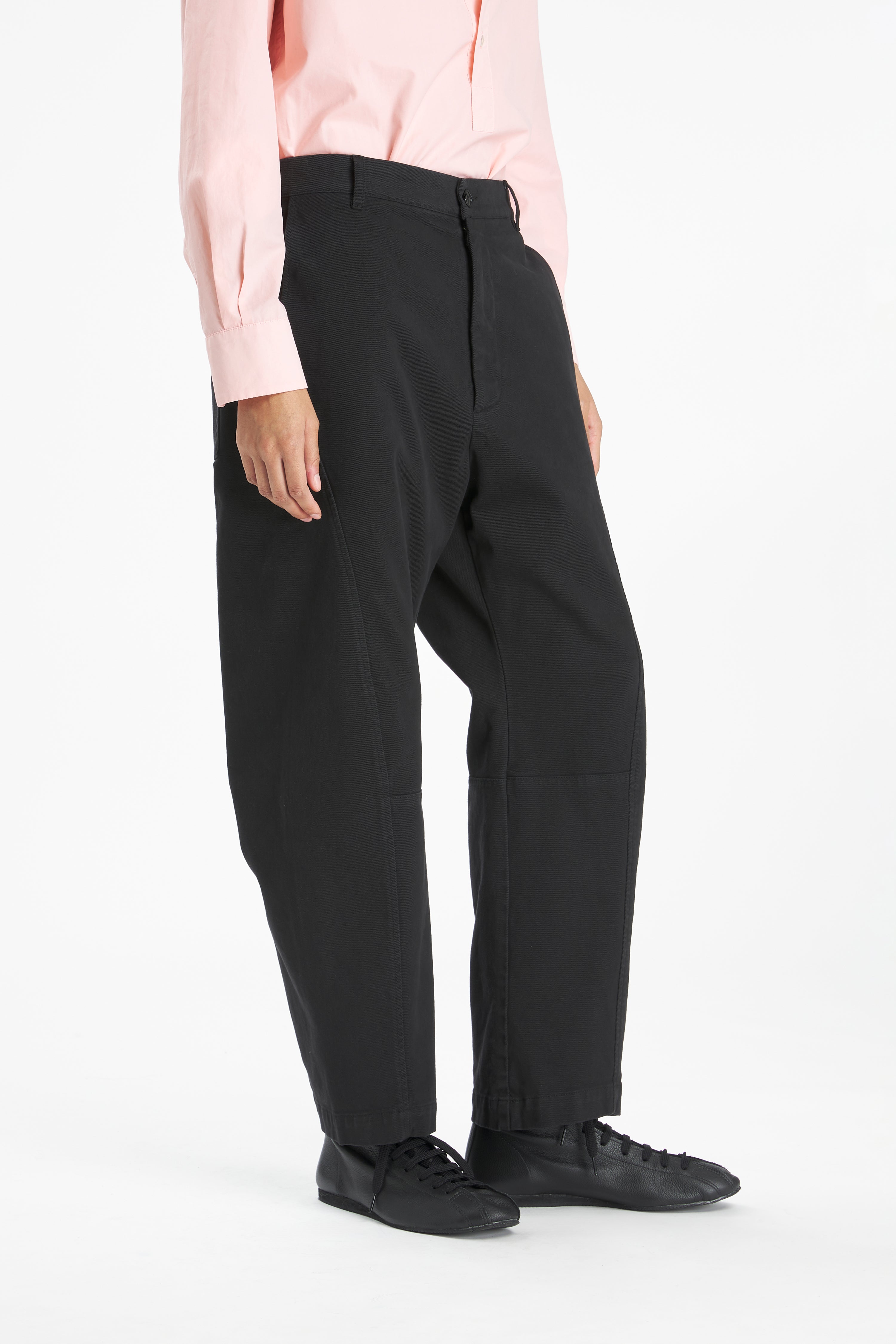 Trousers Marietta Mante Nero