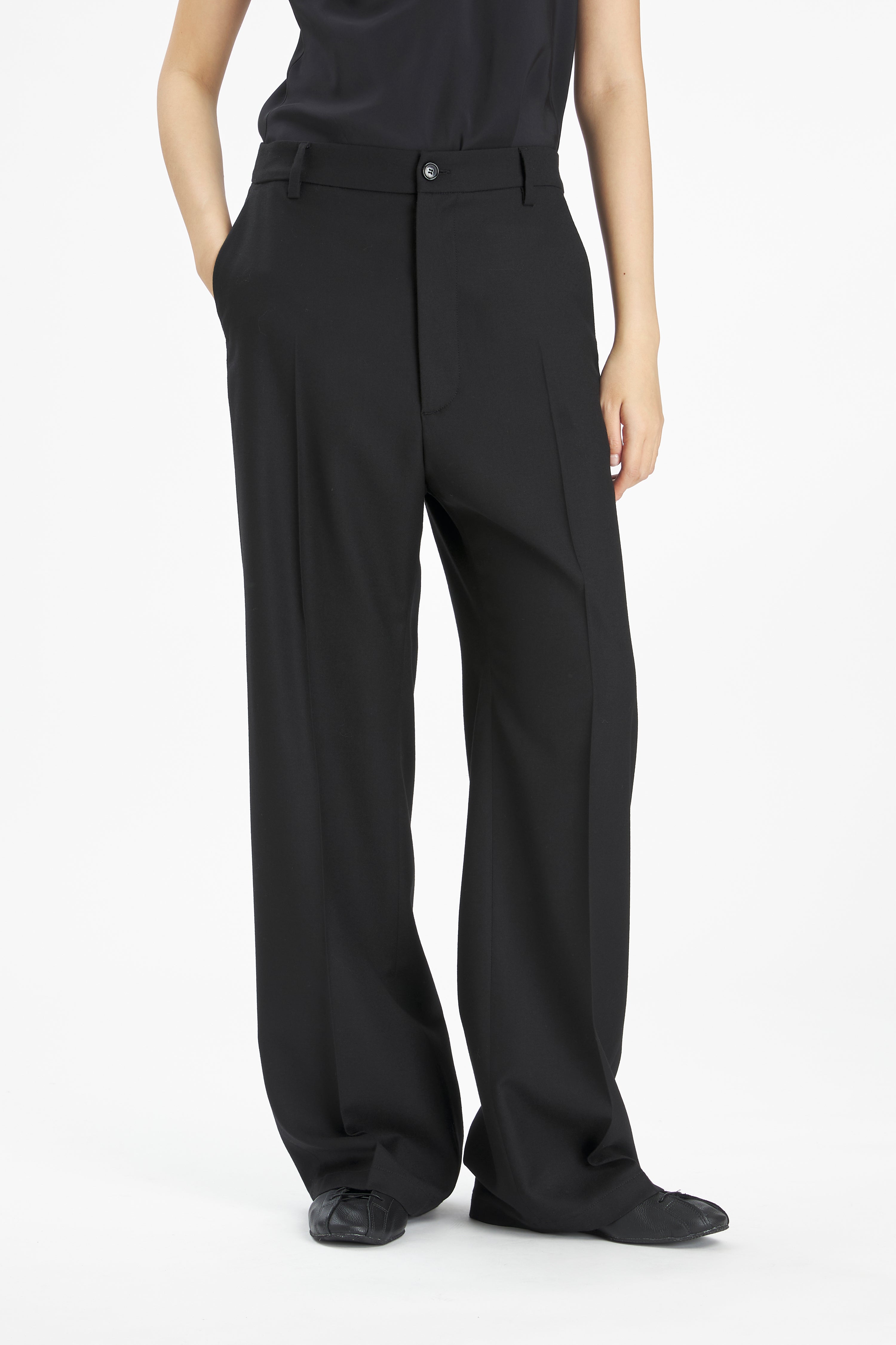 Trousers Nini Flan Nero