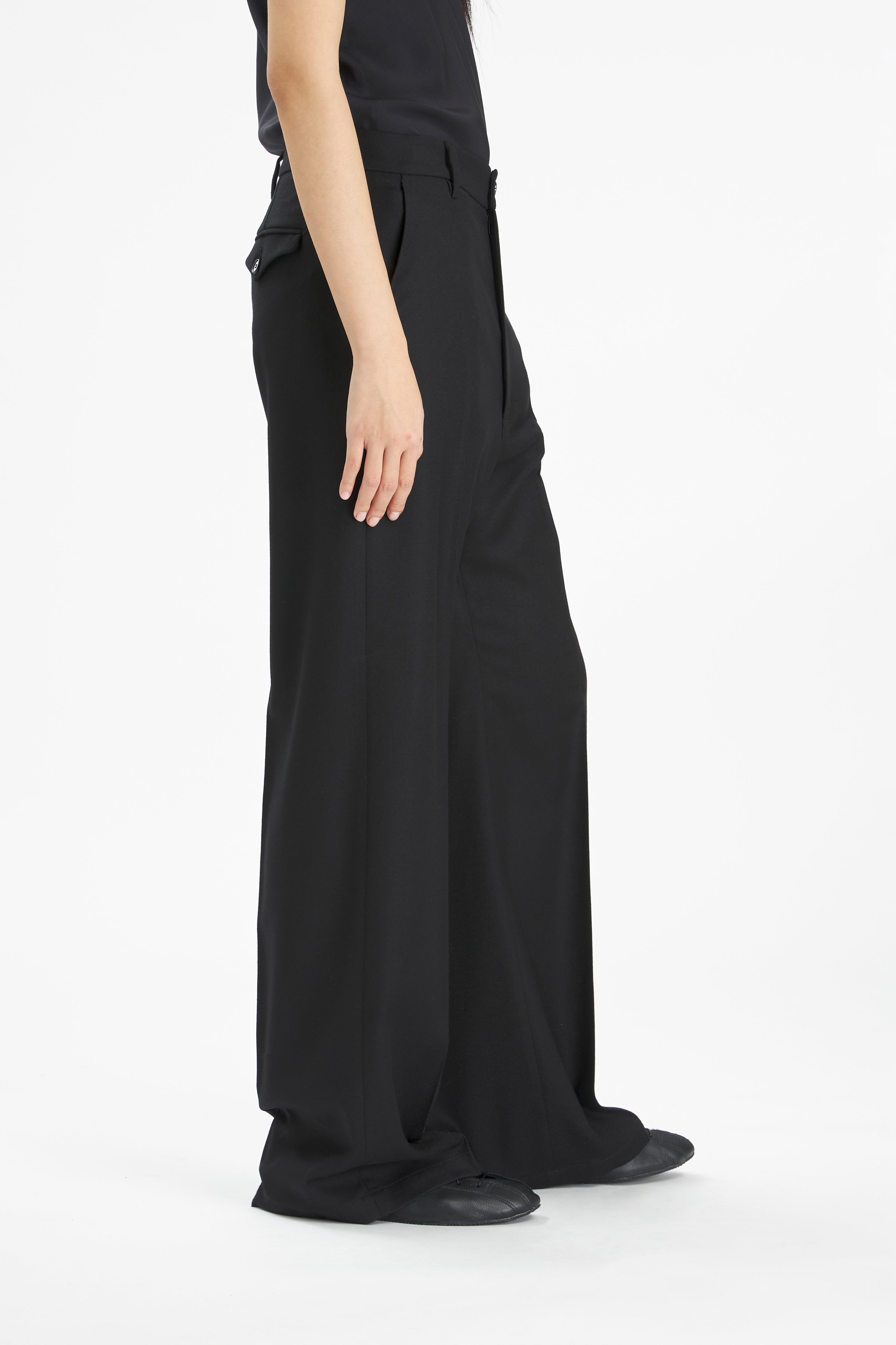 Trousers Nini Flan Nero