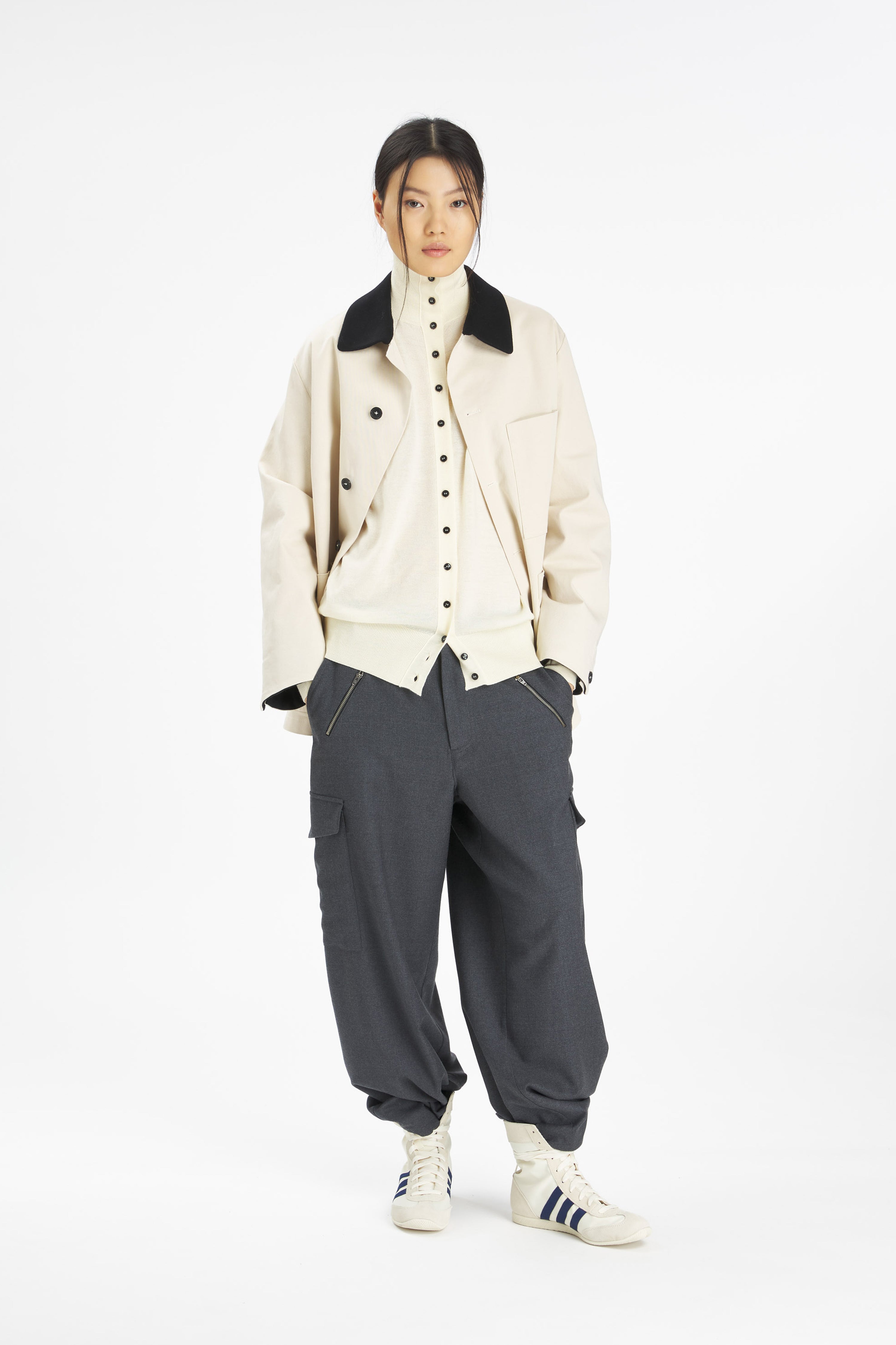 Pantalone Nauta Flan Grigio