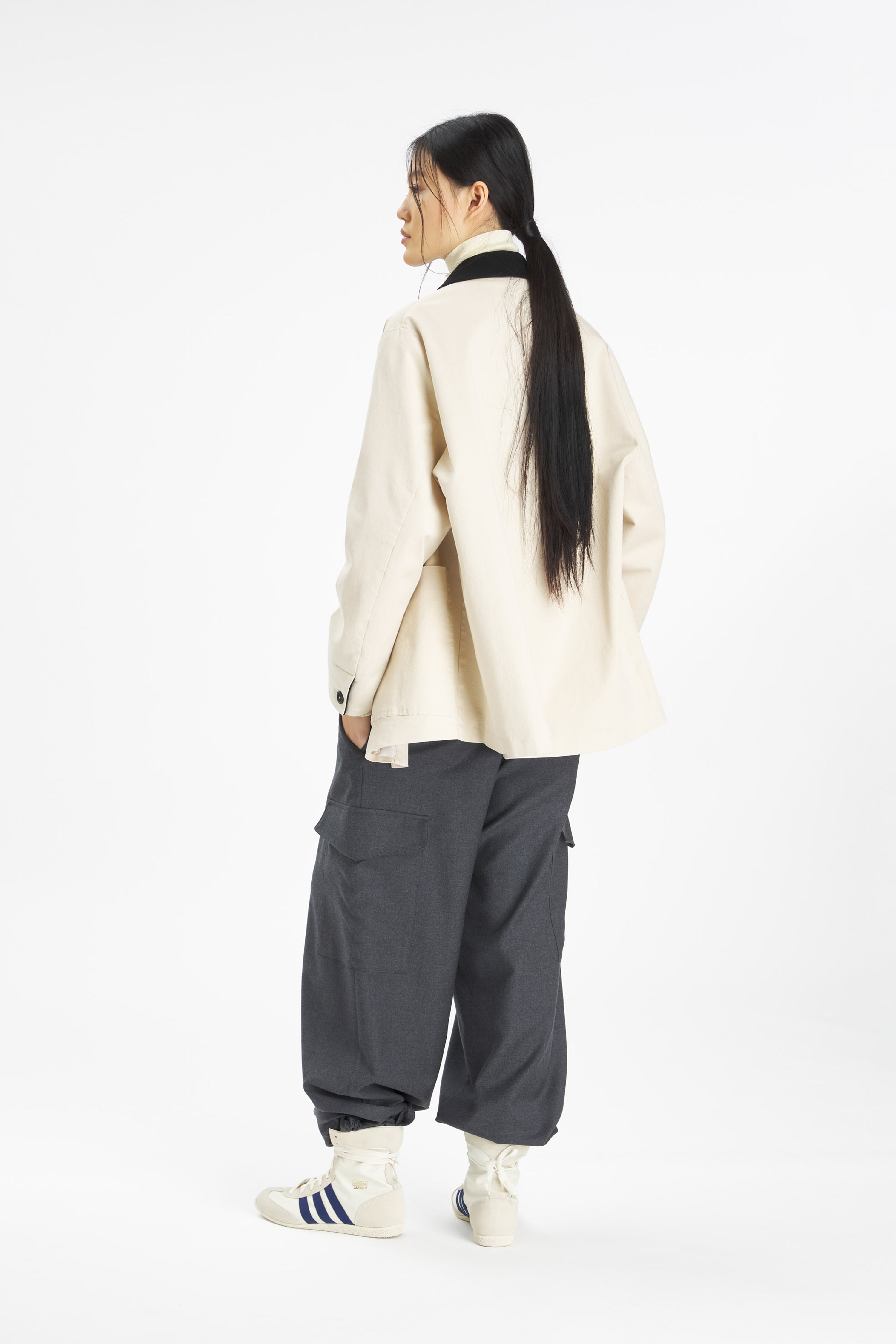 Pantalone Nauta Flan Grigio