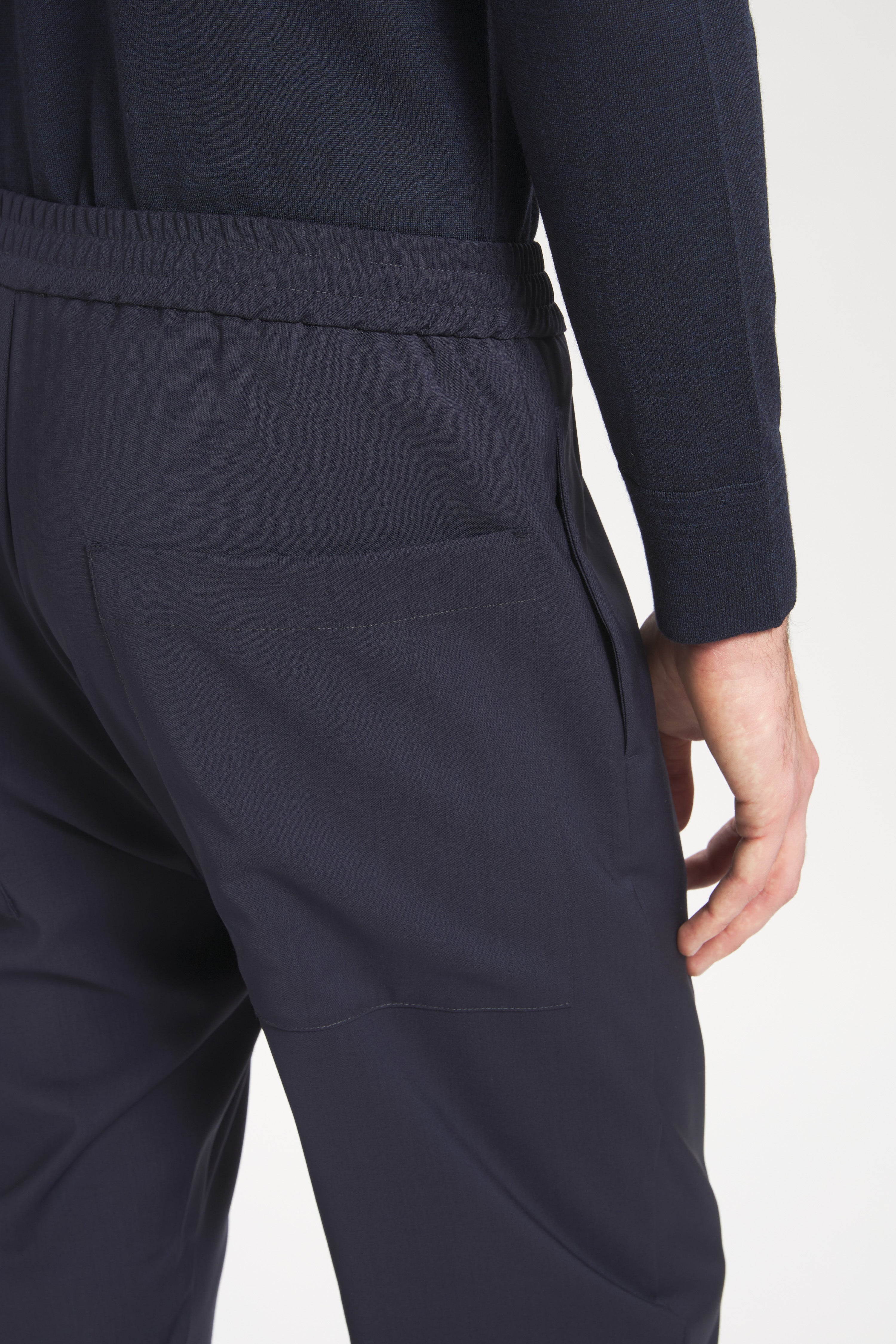 Trousers Bativoga Tropical Navy