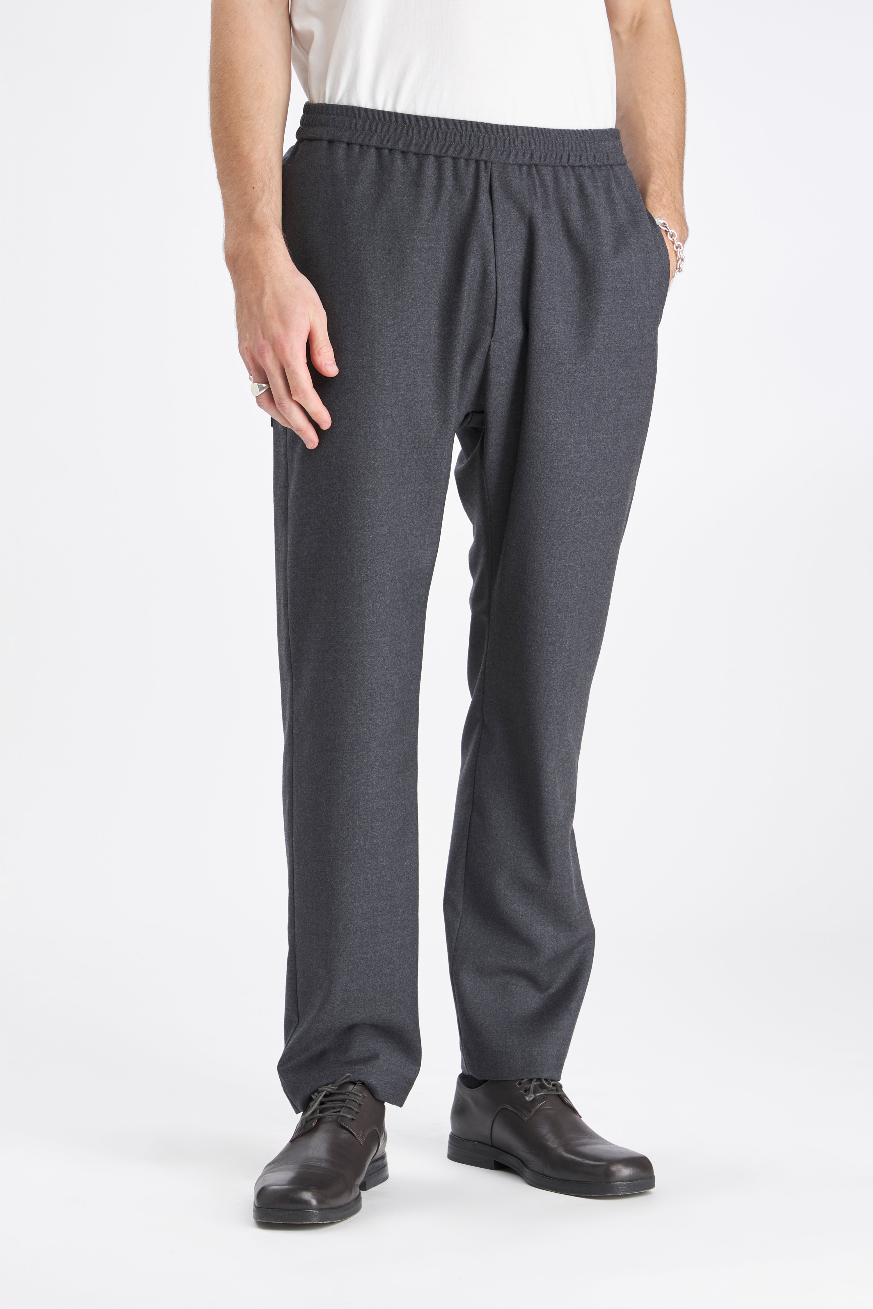 Trousers Bativoga Flan Grigio