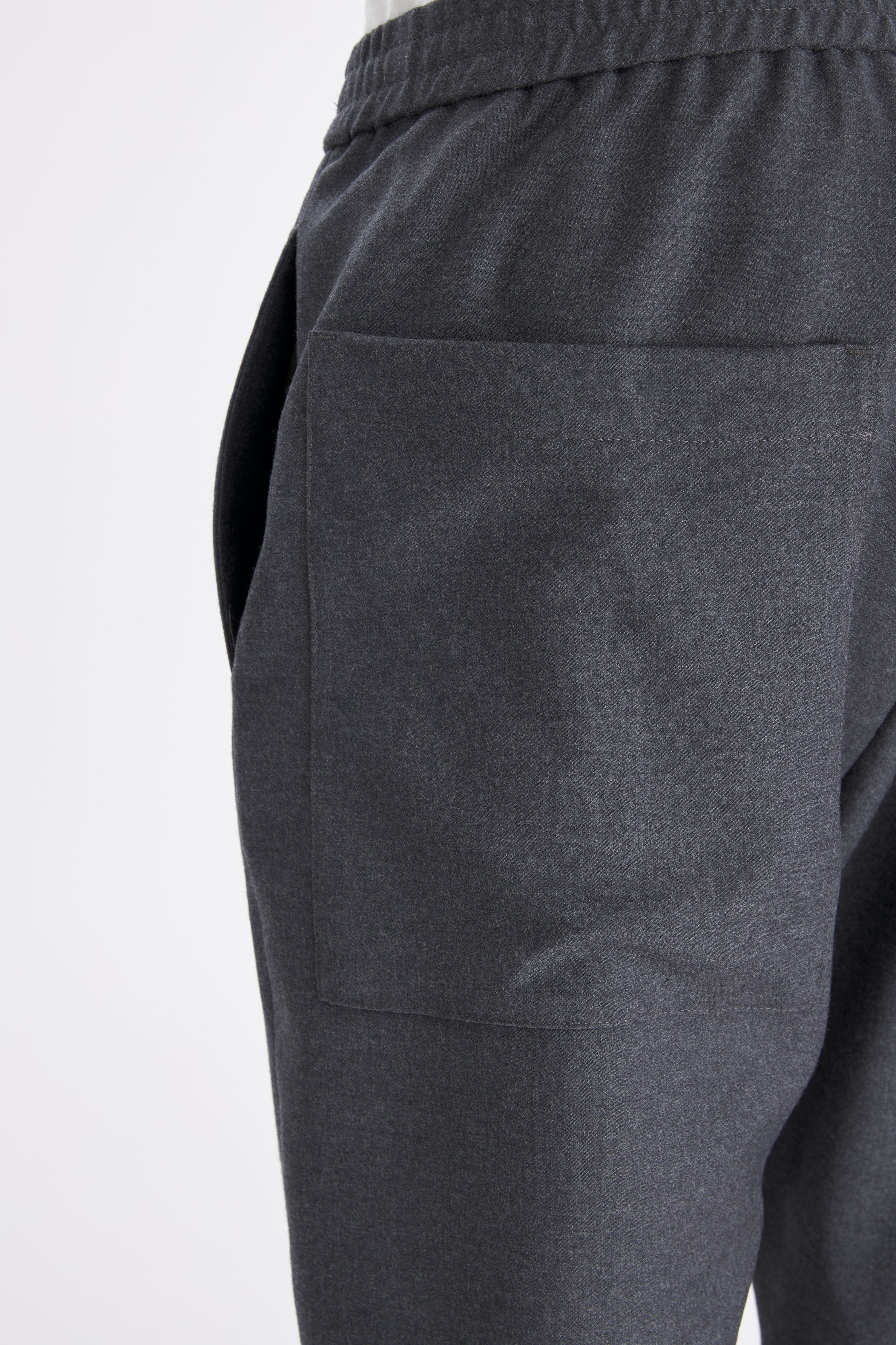 Trousers Bativoga Flan Grigio