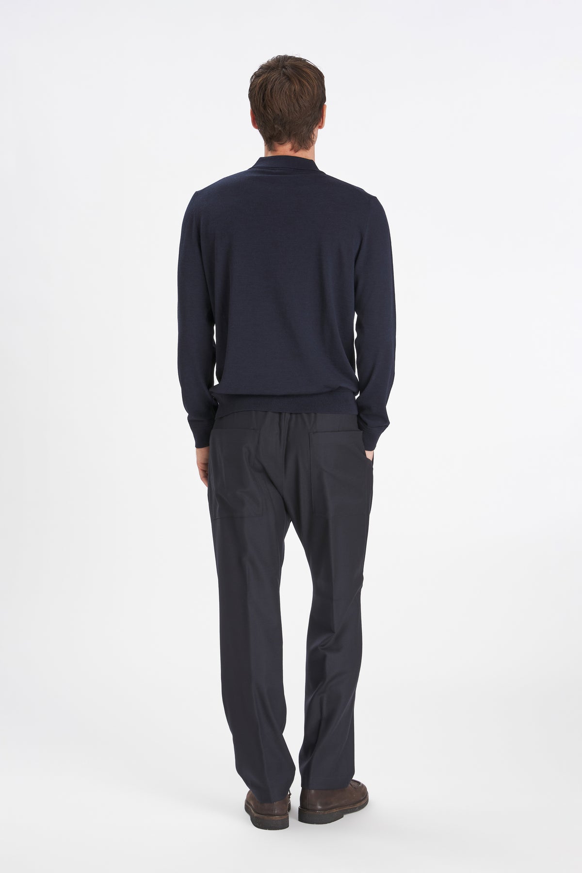 Trousers Bativoga Flan Navy