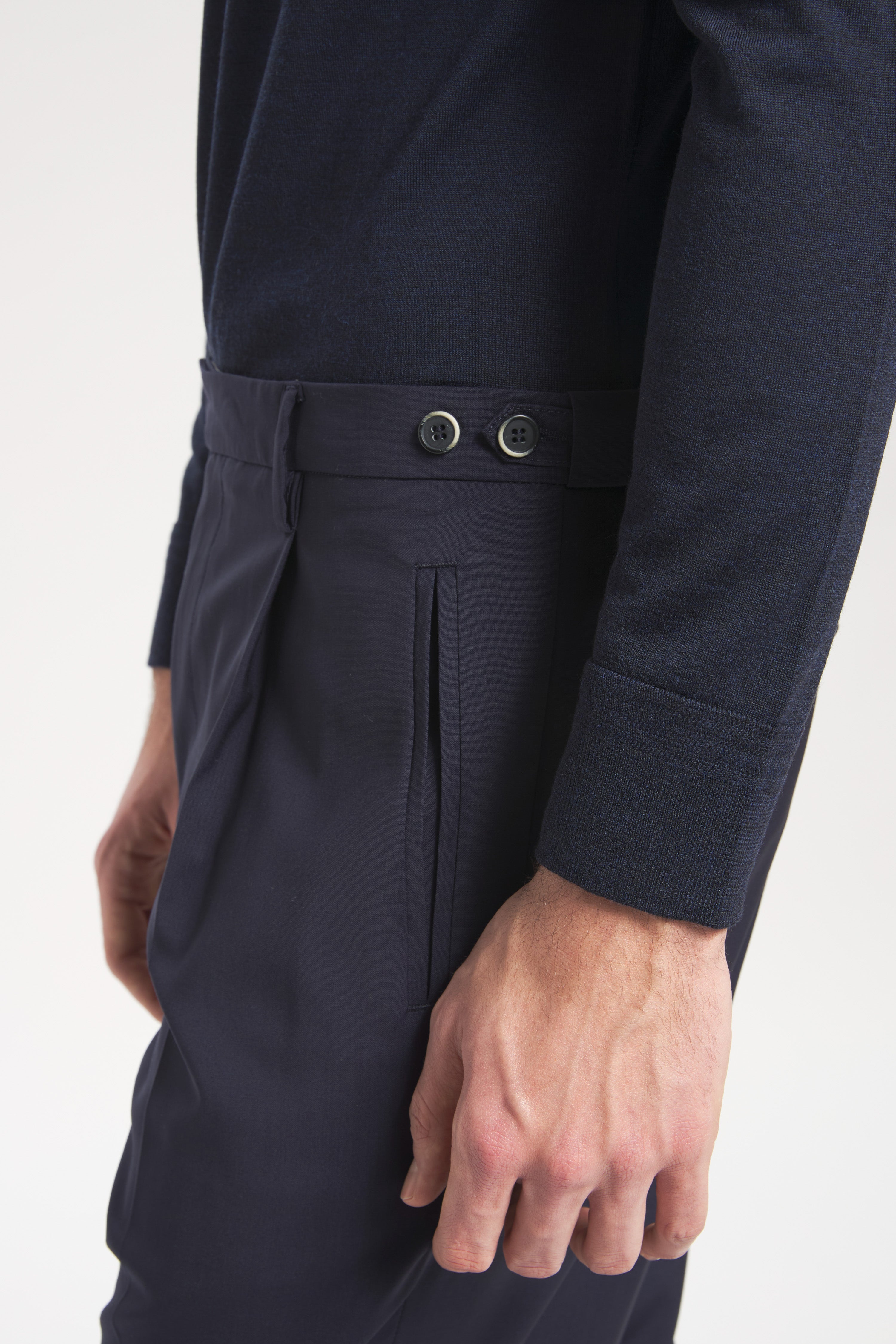 Trousers Masco Tropical Navy