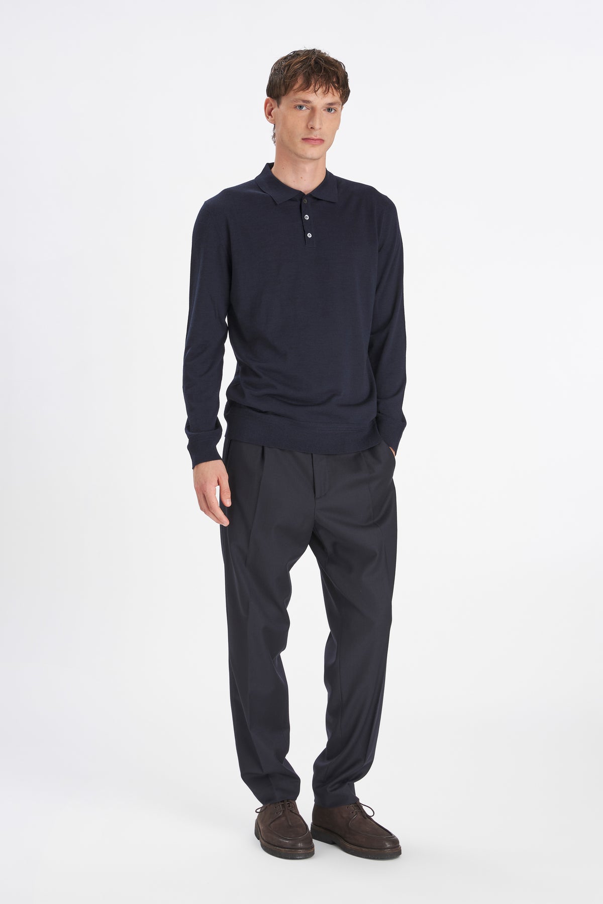 Trousers Masco Flan Navy