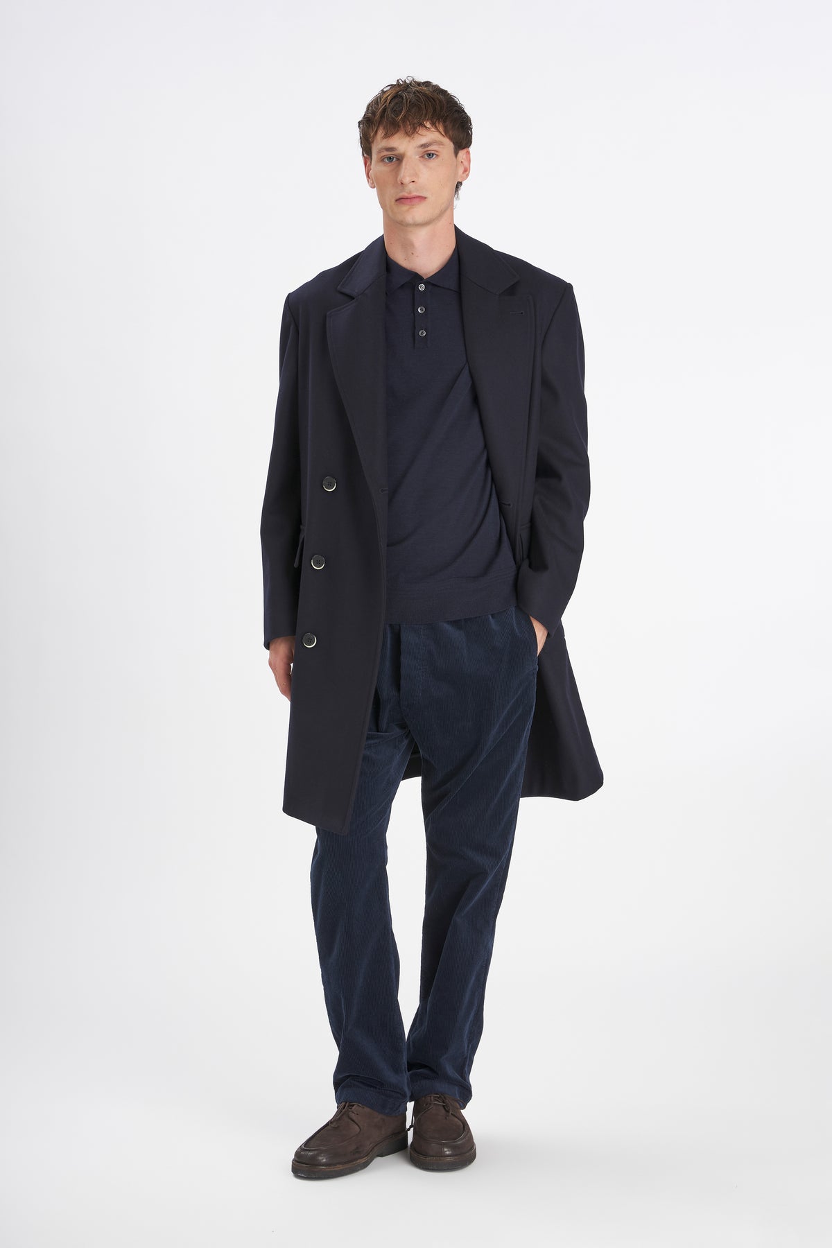 Trousers Riobarbo Cortivo Navy