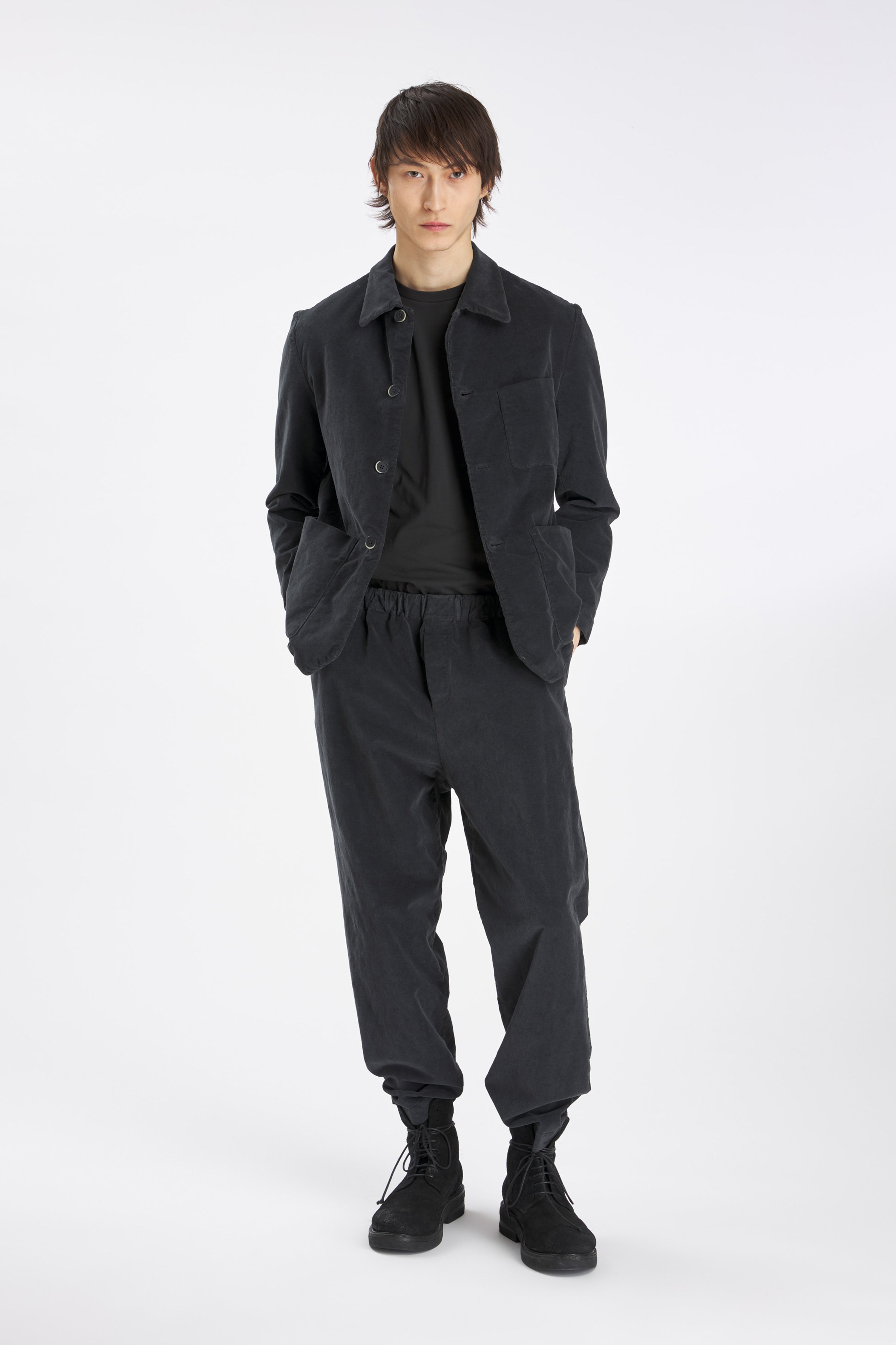 Pantalone Cordier Velluto Piombo