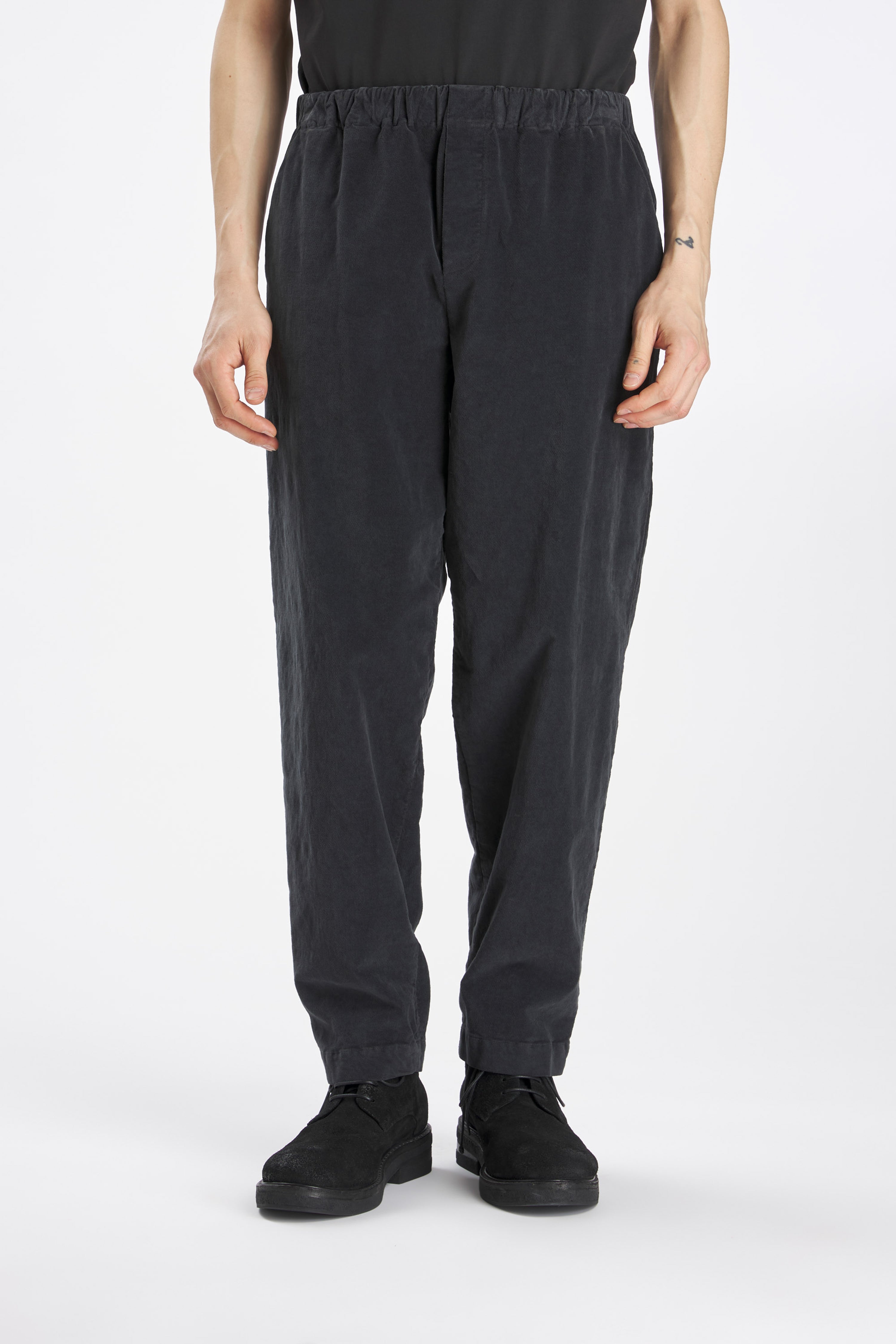 Pantalone Cordier Velluto Piombo