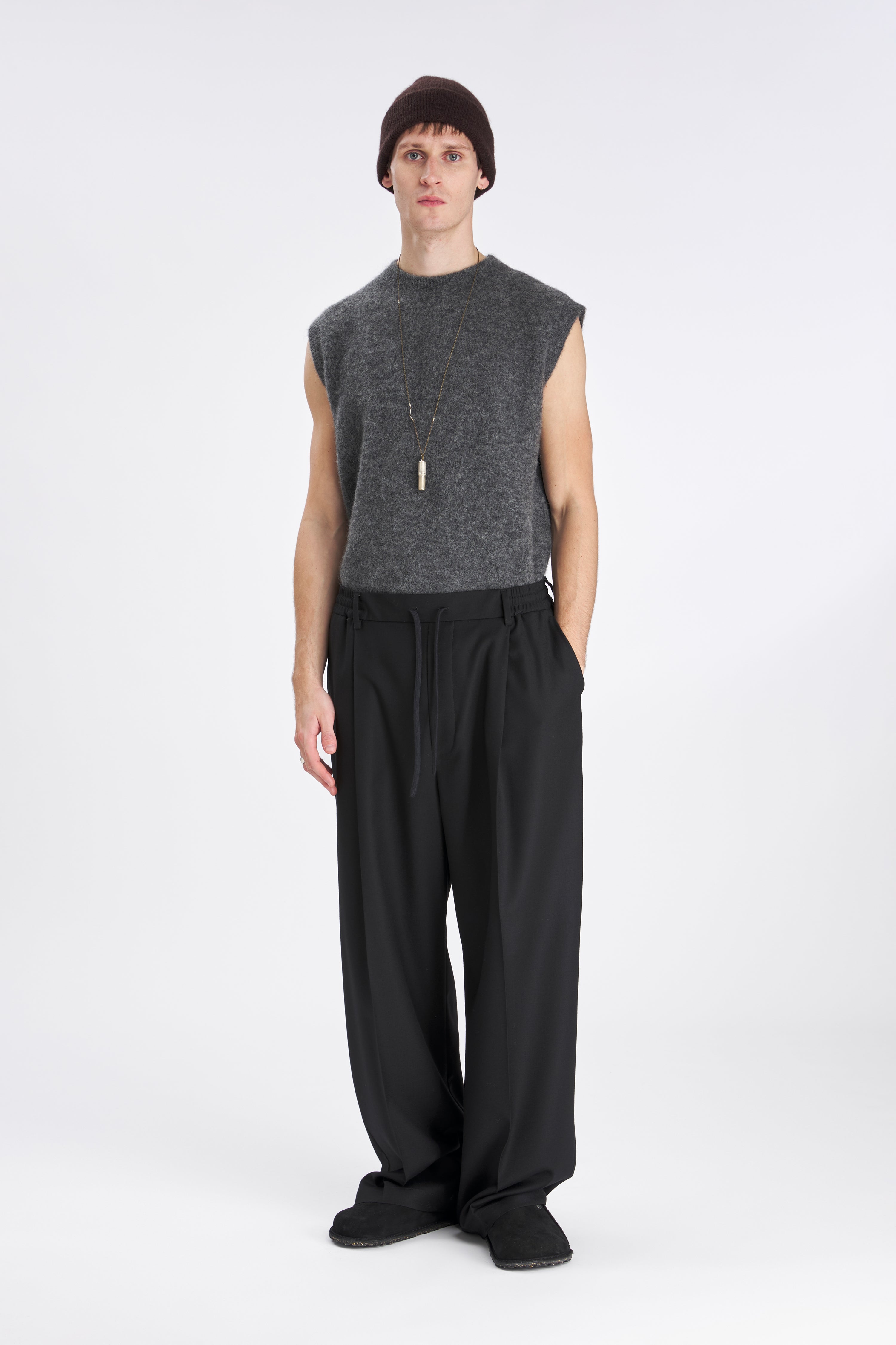 Trousers Mado Flan Nero