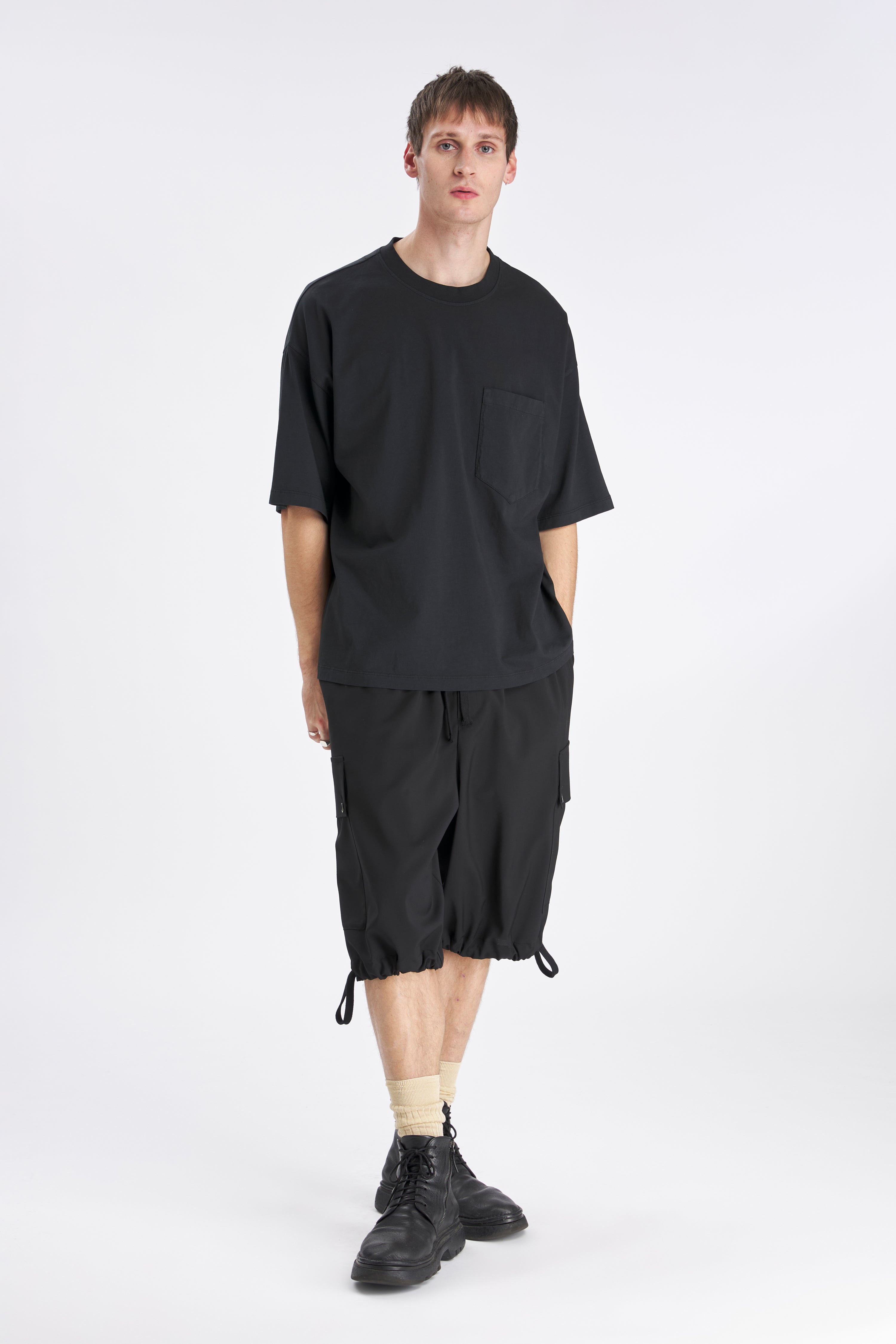 T-Shirt Quadra Gebo Nero