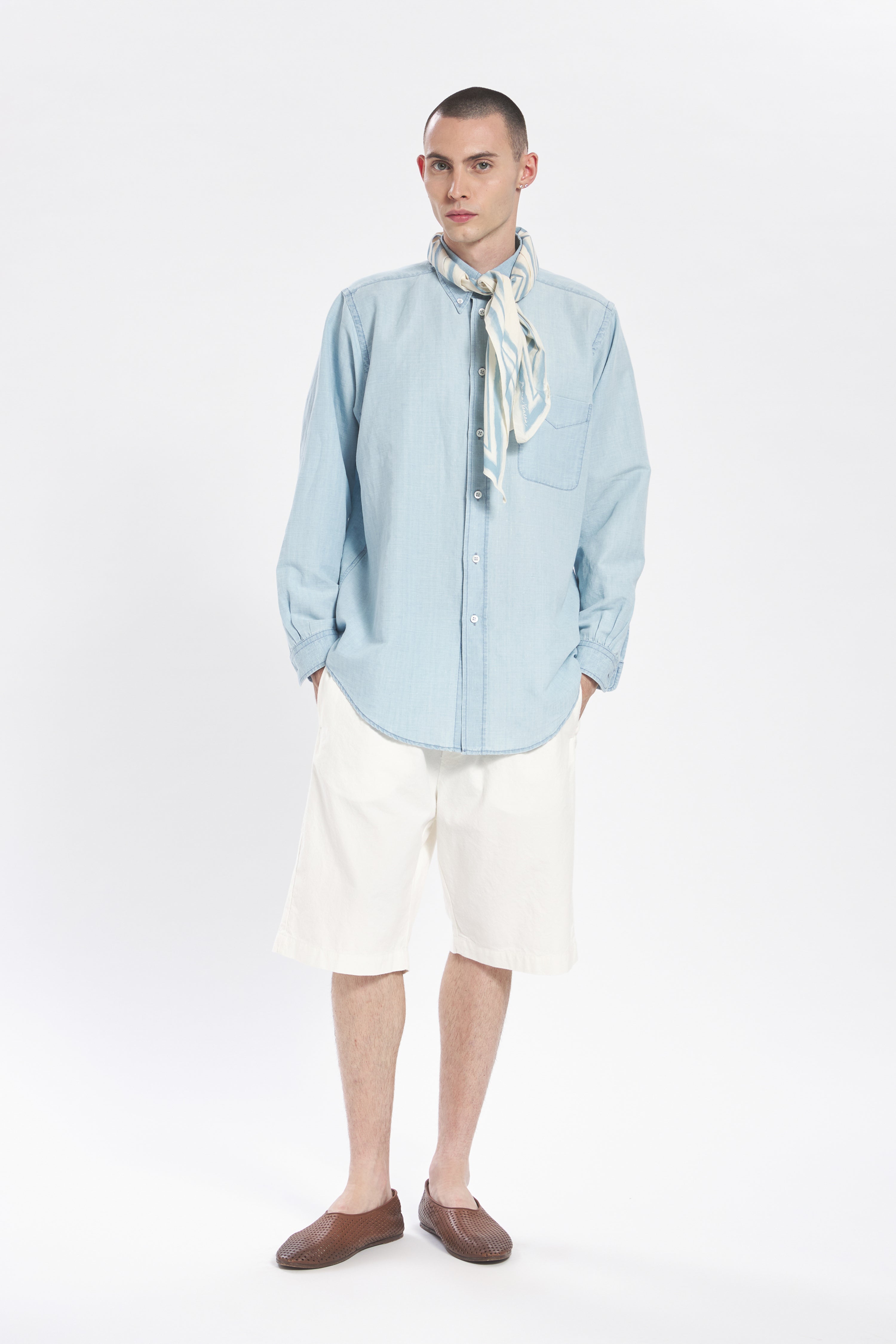 Foulard Triga Borina Cielo