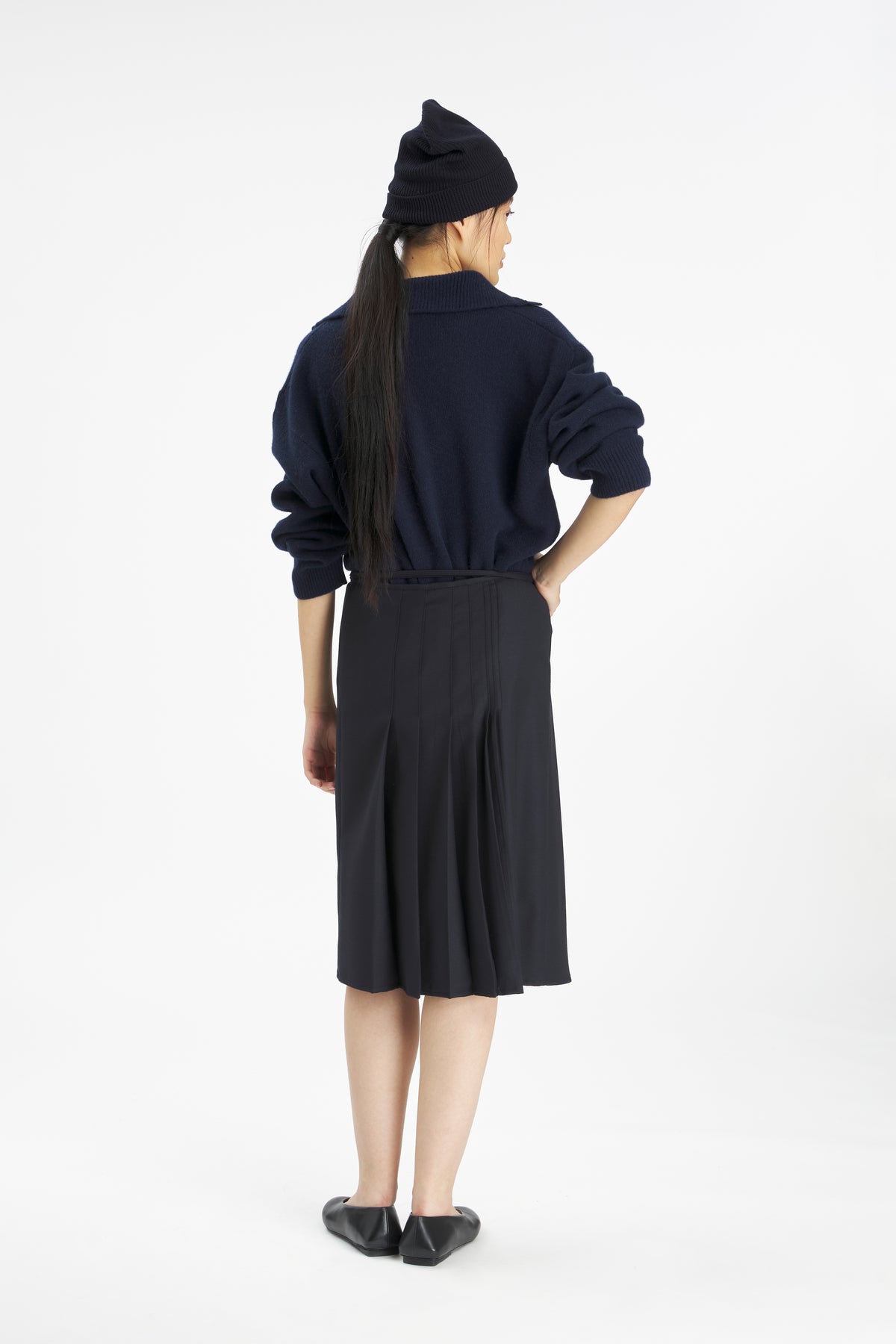 Skirt Telma Flan Navy