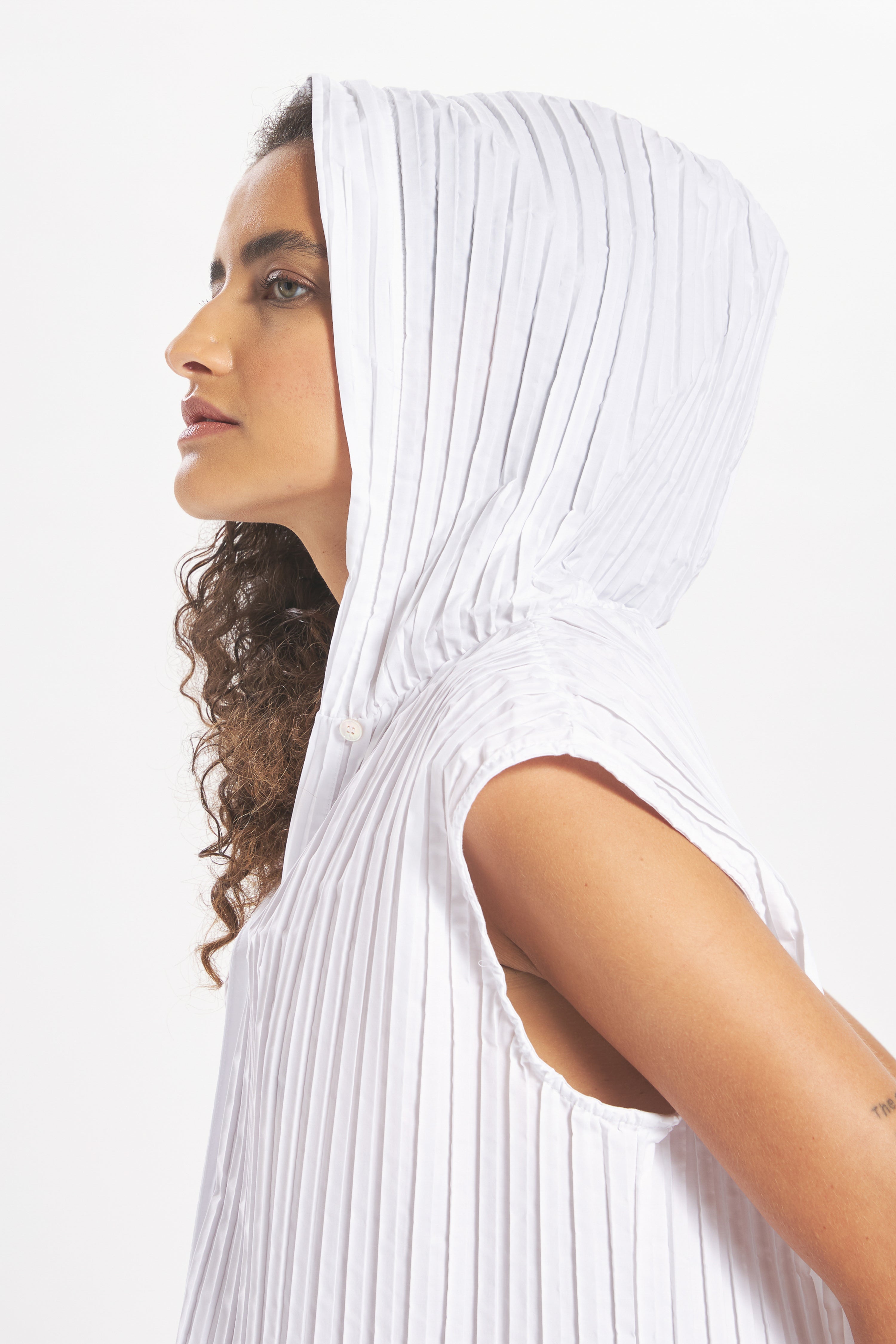 Shirt Manta Plico Bianco
