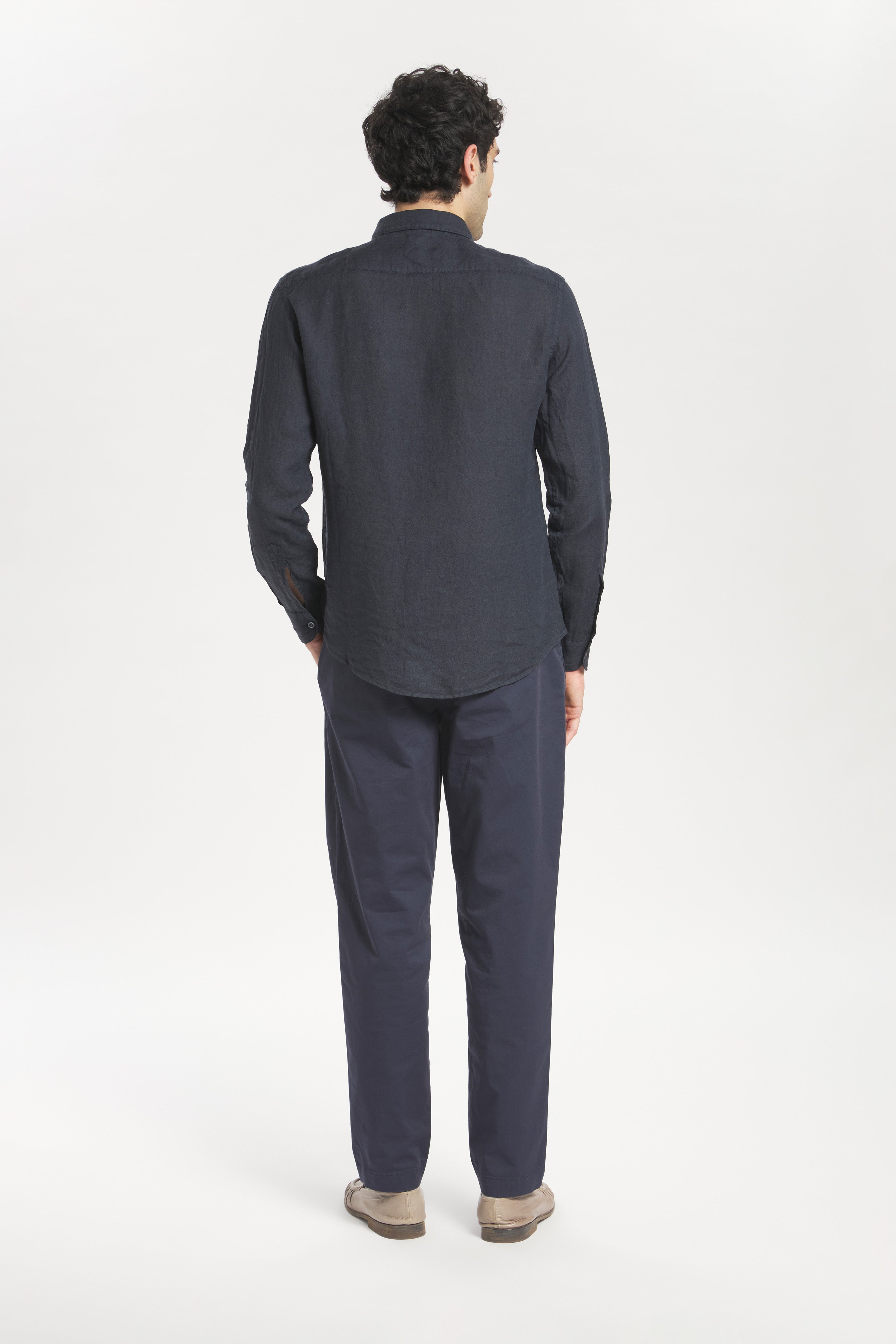 Camicia Maridola Telino Navy