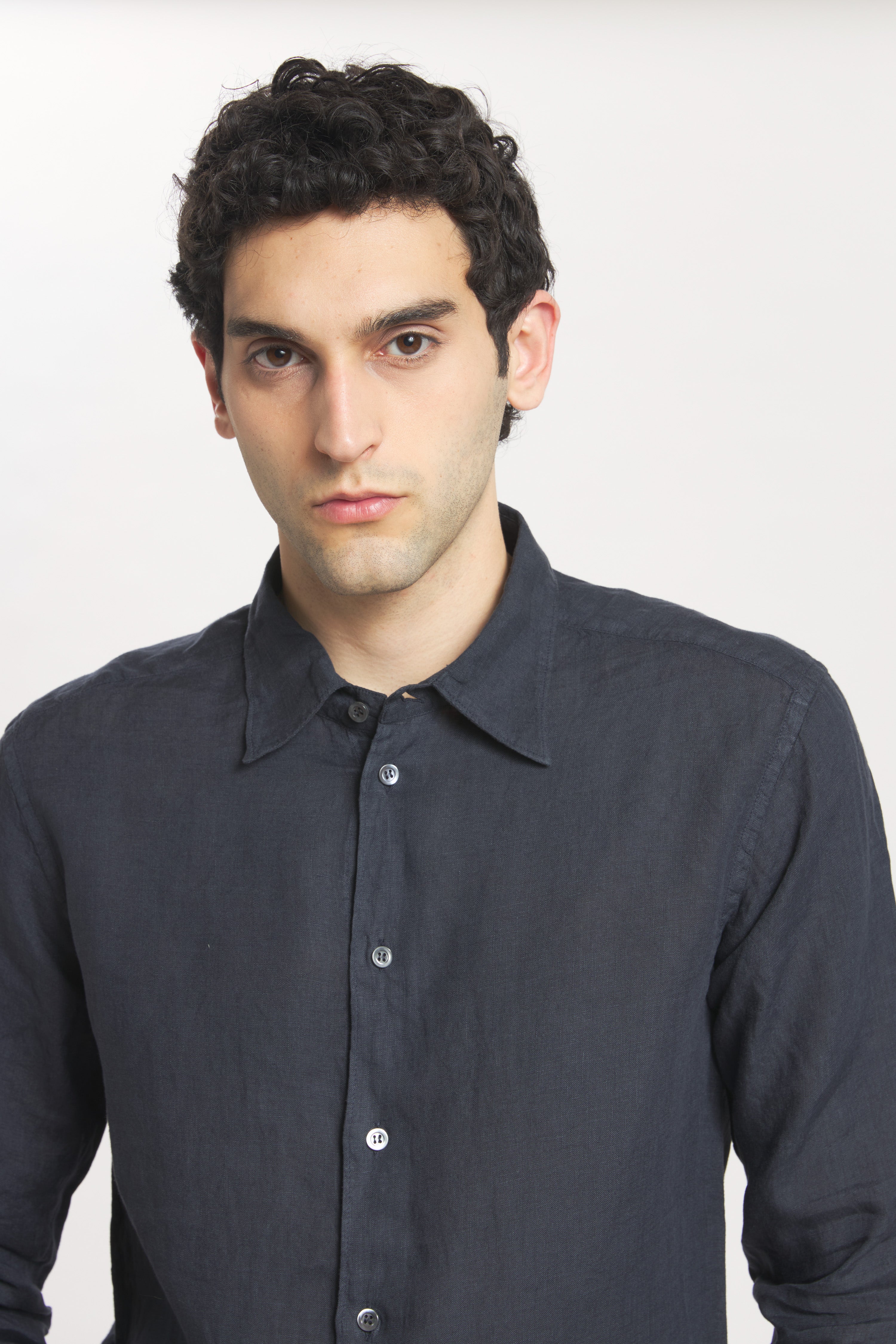 Camicia Maridola Telino Navy