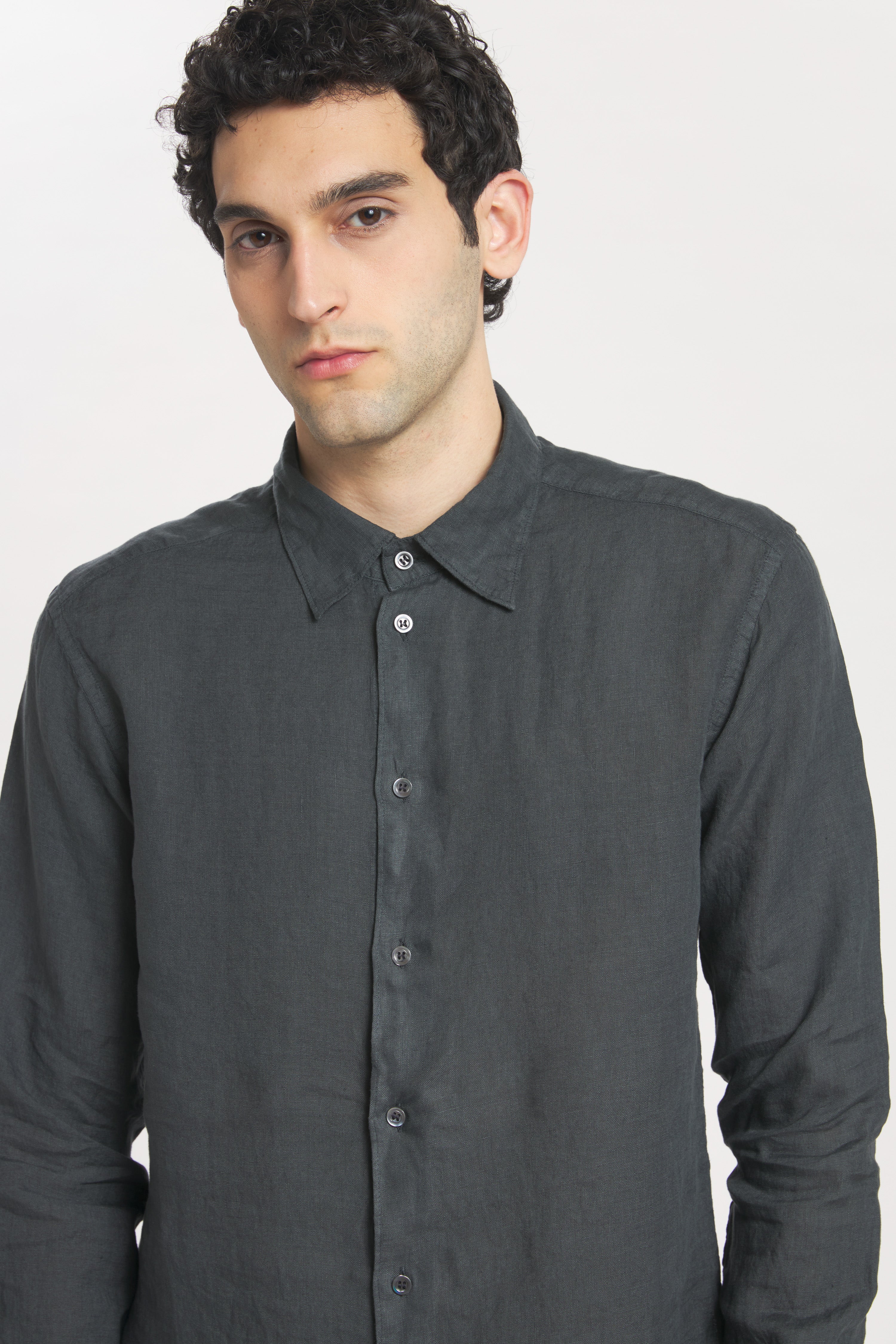 Camicia Maridola Telino Piombo