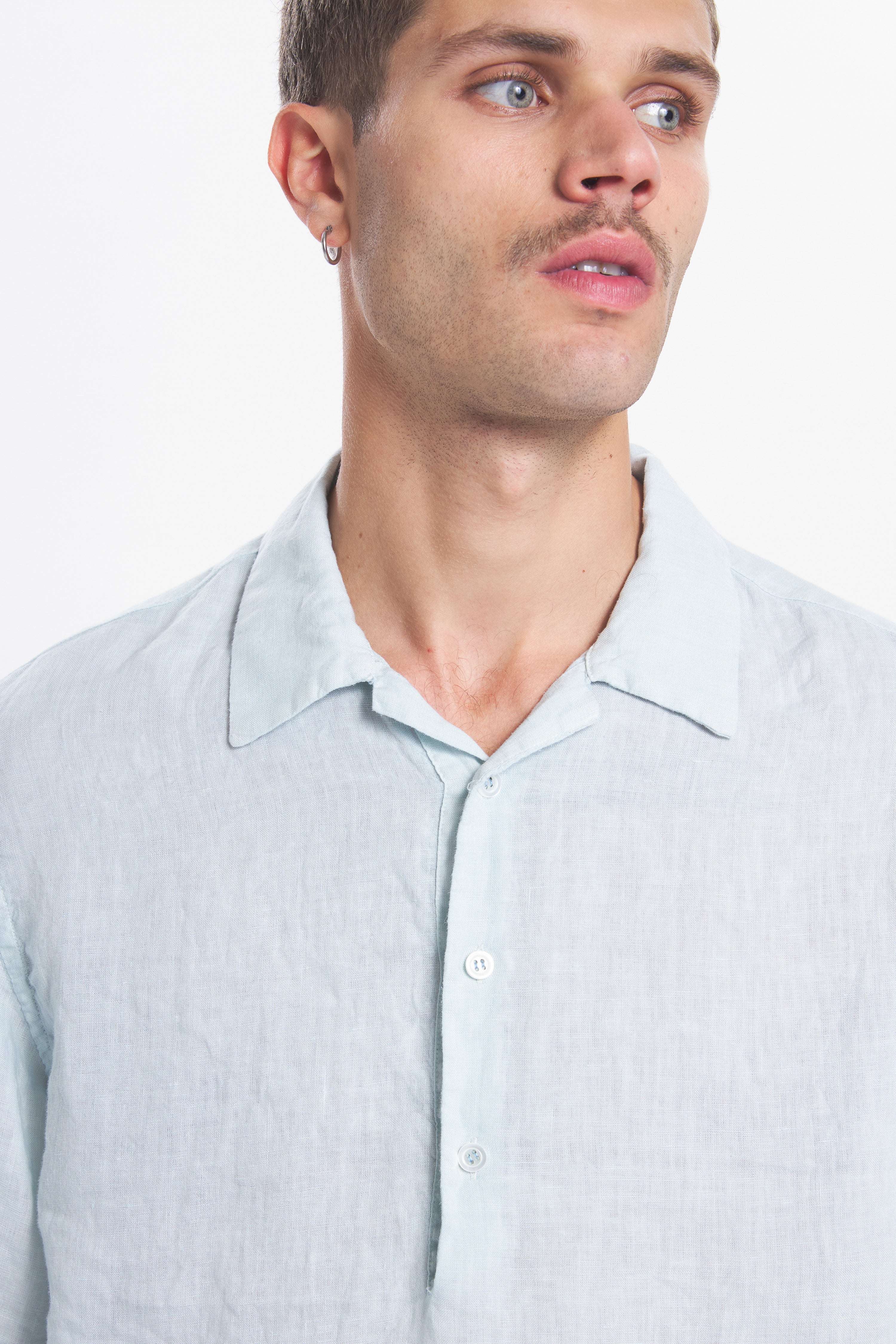 Camicia Mola Telino Cielo
