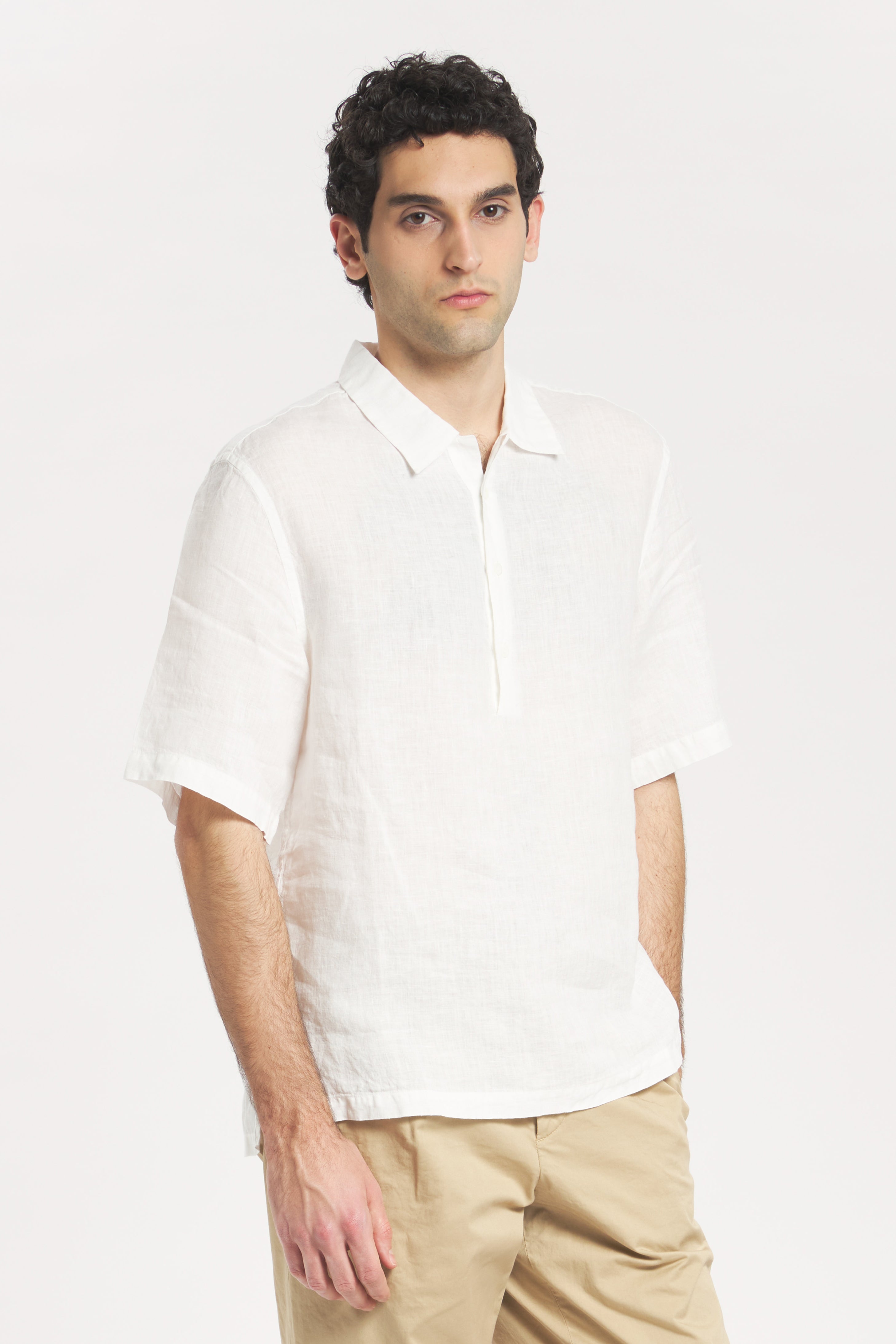 Camicia Mola Telino Bianco