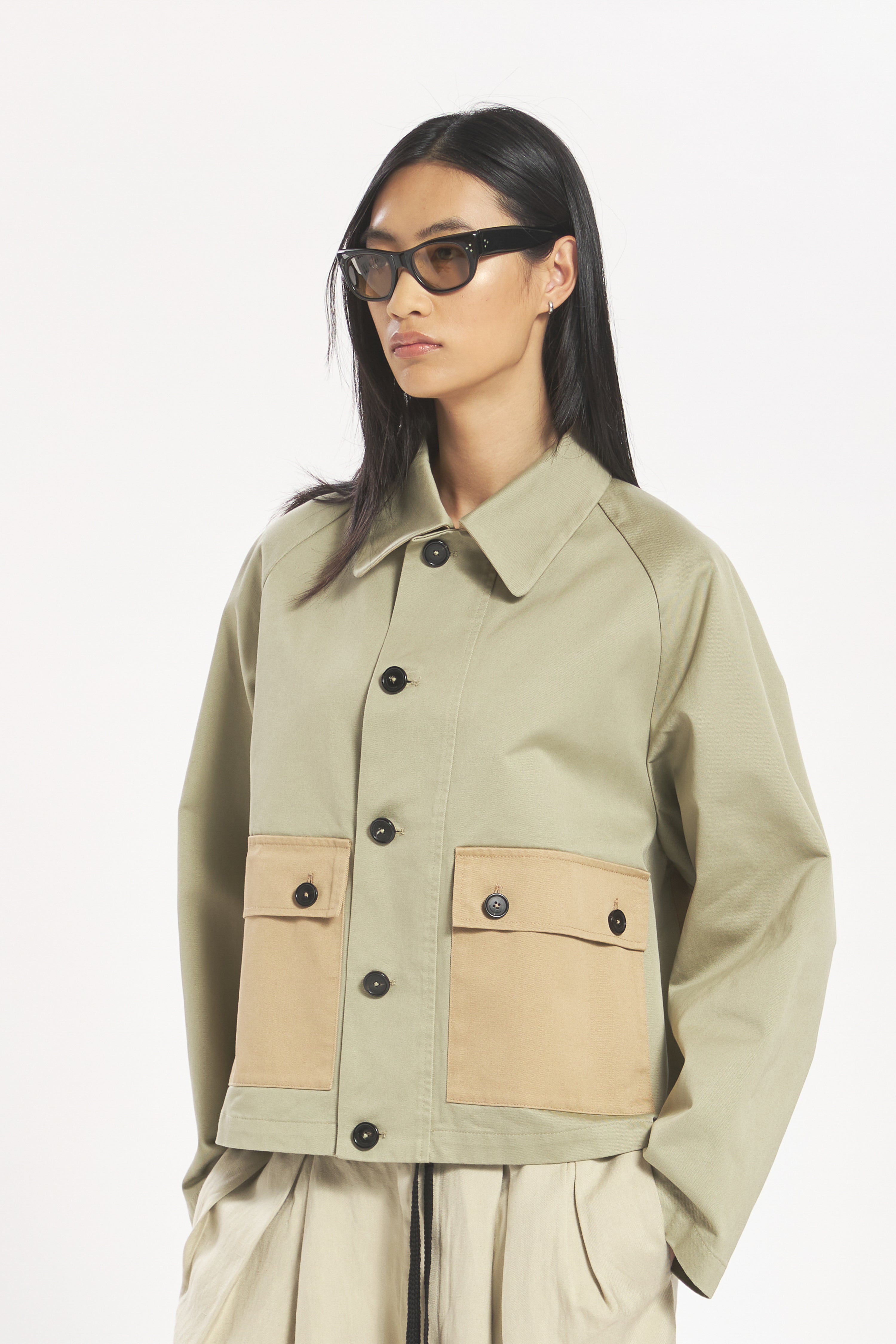 Coat Aria Varotto patchwork