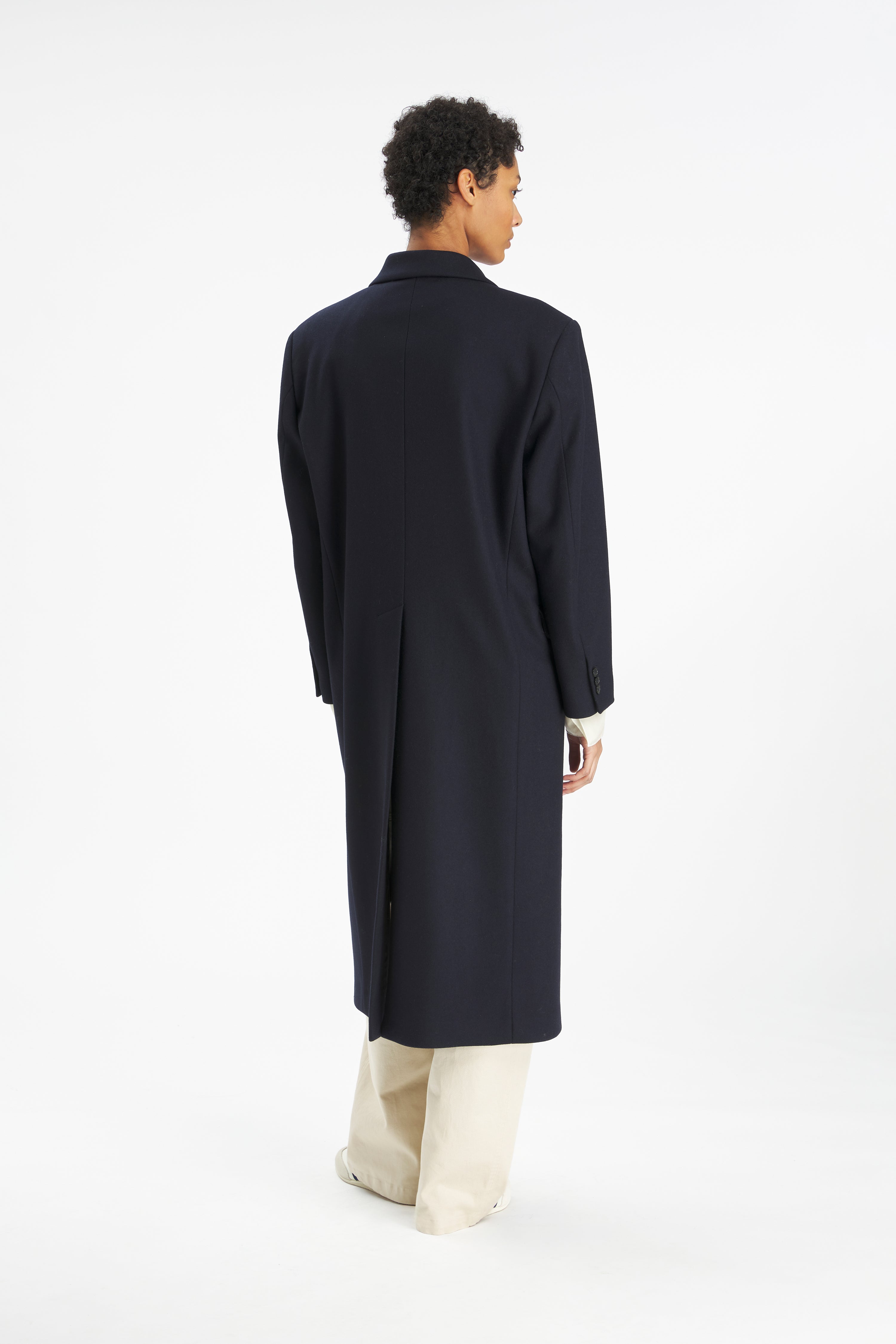 Coat Gianni Caramal Navy